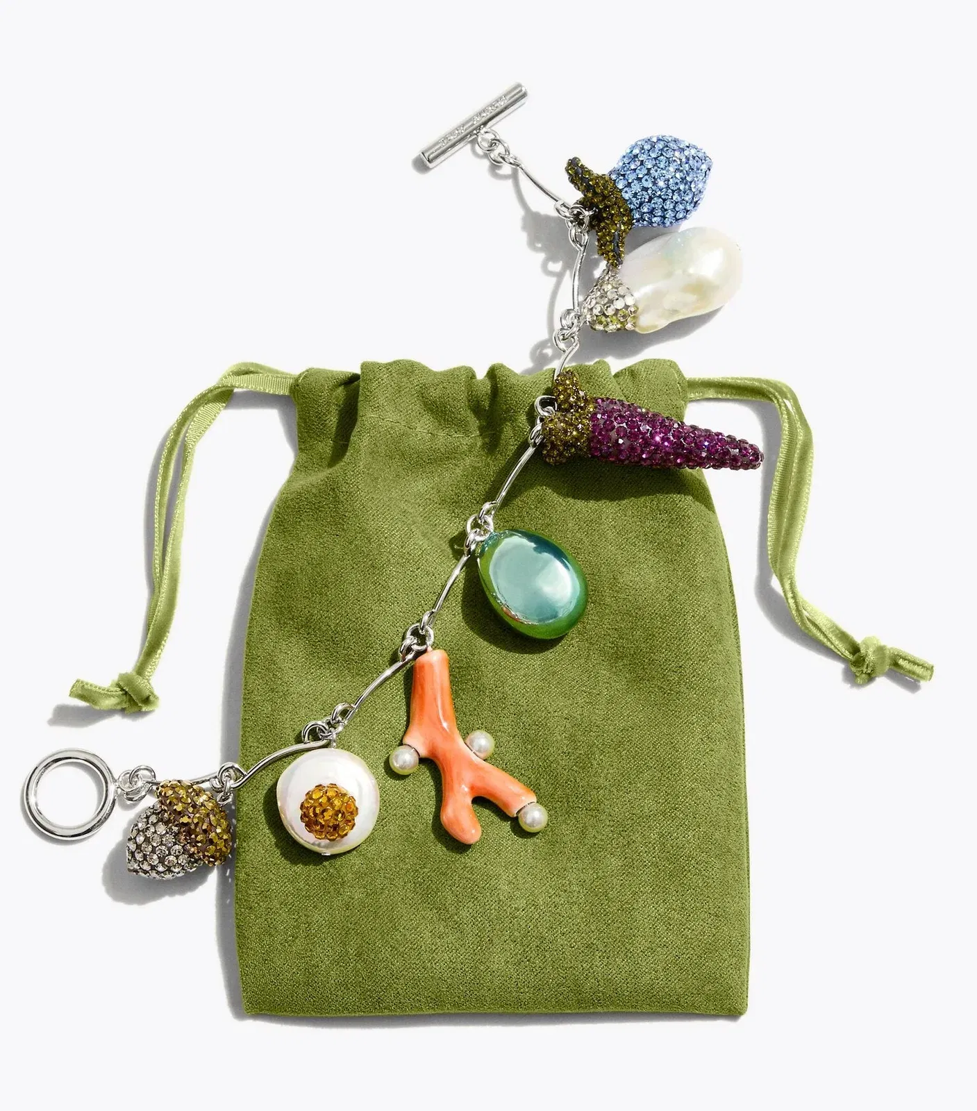 Curiosity Vegetable Charm Bracelet