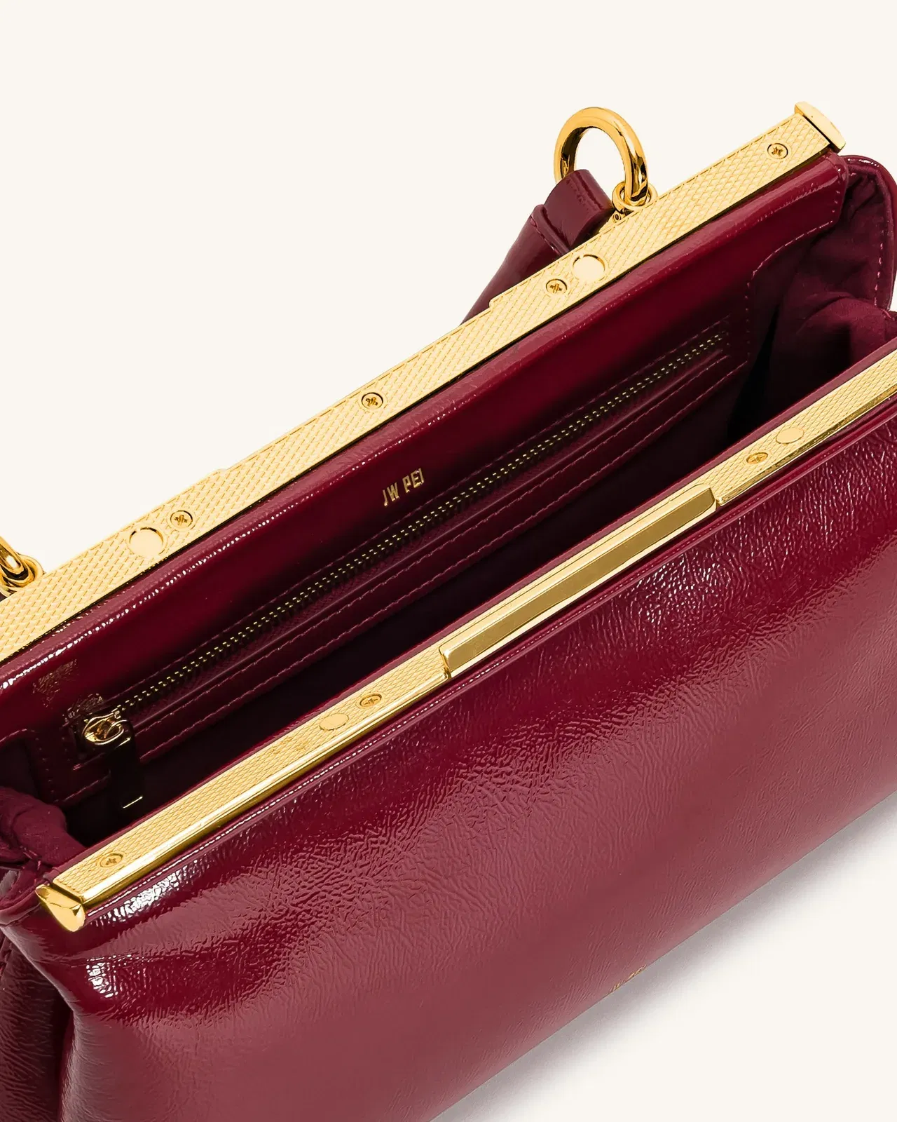 Jw Pei Danna Top Handle Bag Claret