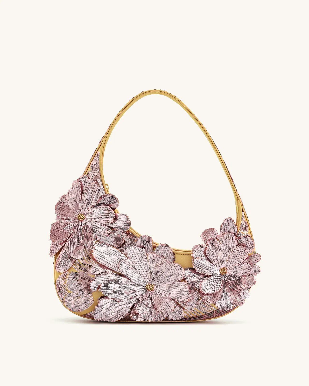 Jw Pei Harlee Sequin Shoulder Bag Pink