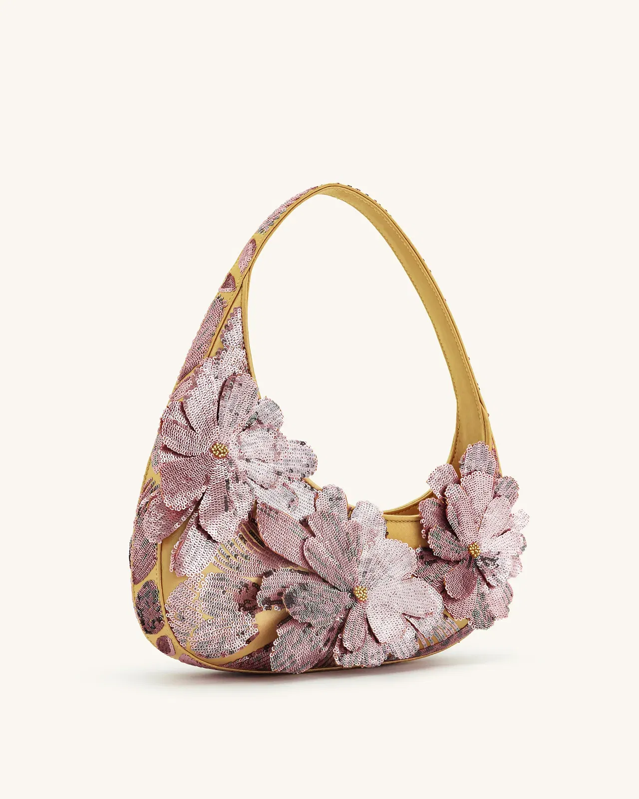 Jw Pei Harlee Sequin Shoulder Bag Pink