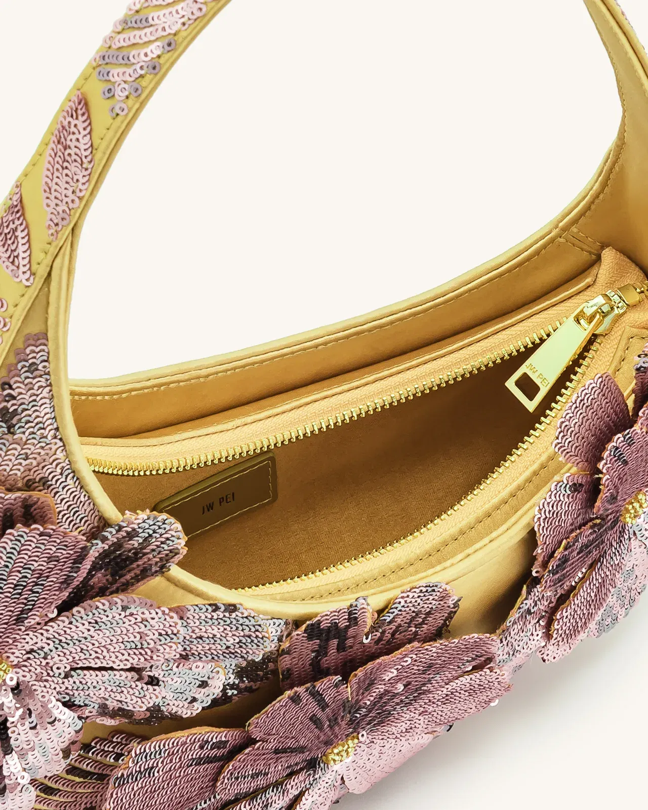 Jw Pei Harlee Sequin Shoulder Bag Pink