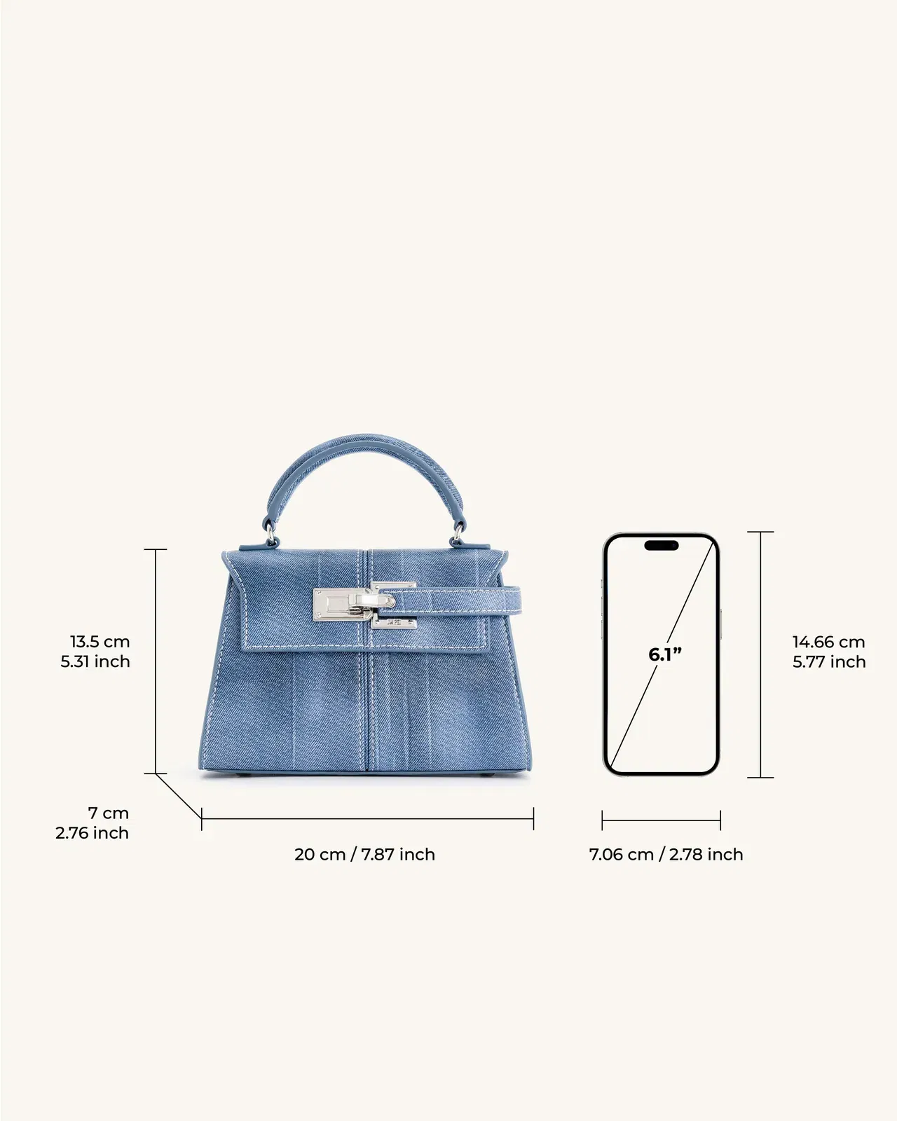 Jw Pei Elise Top Handle Bag Blue