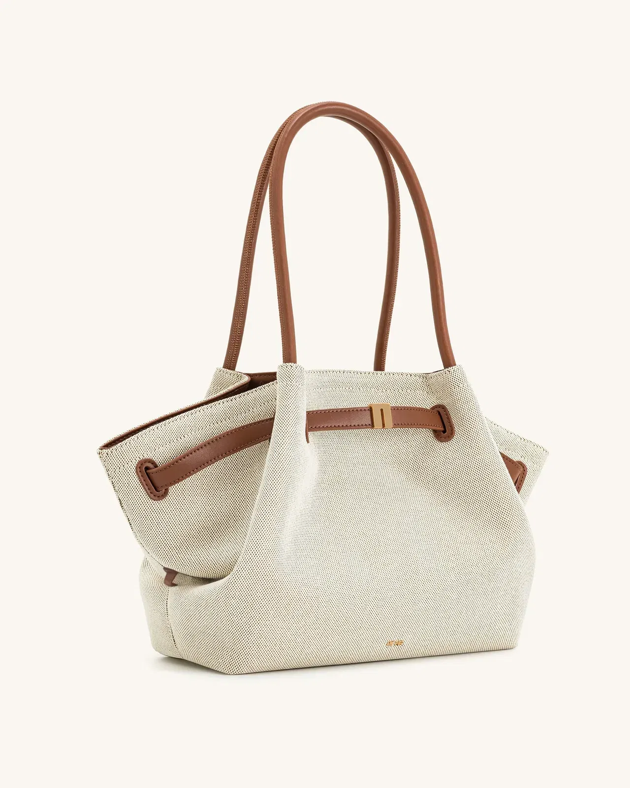 Jw Pei Hana Large Tote Bag Brown Canvas