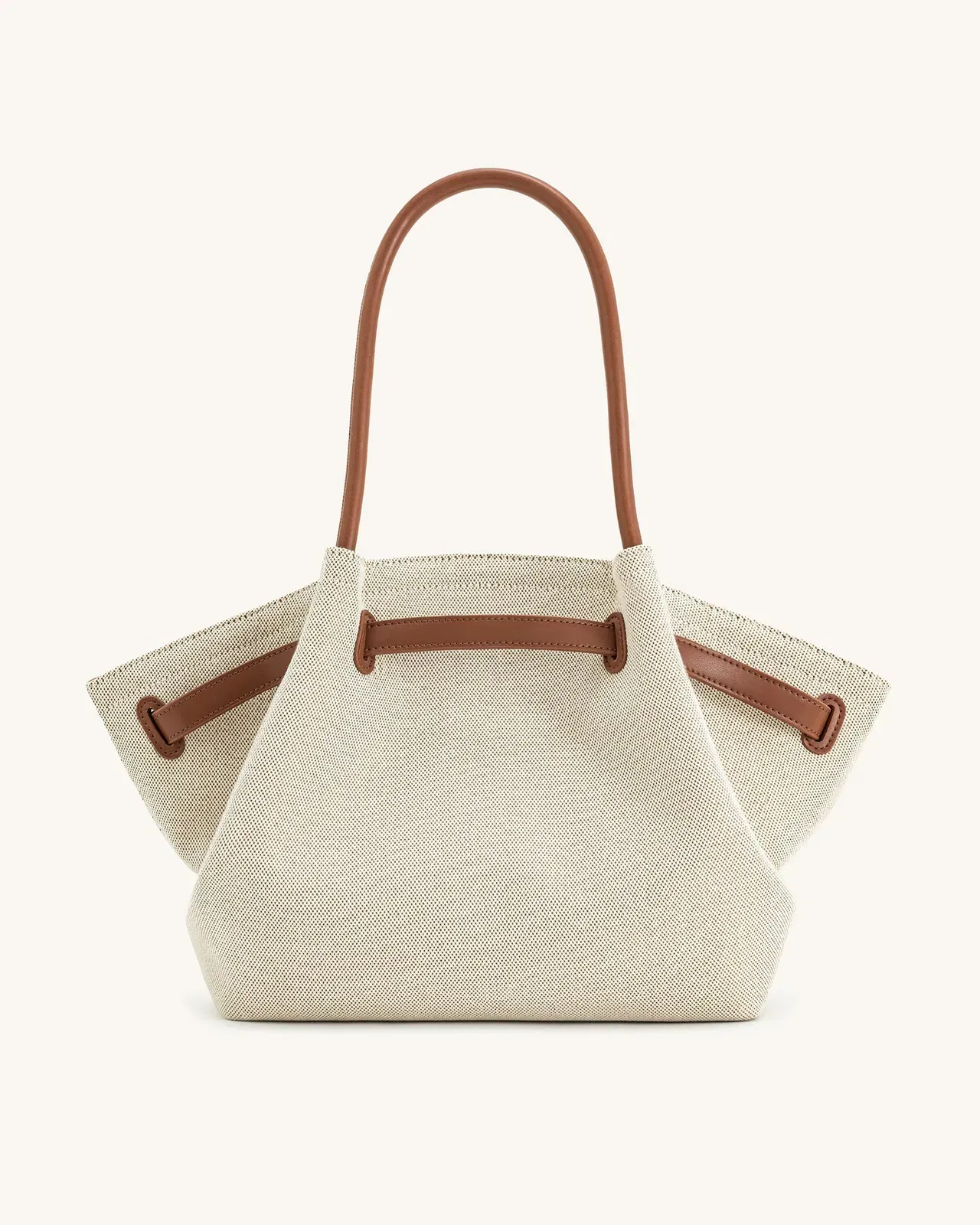 Jw Pei Hana Large Tote Bag Brown Canvas