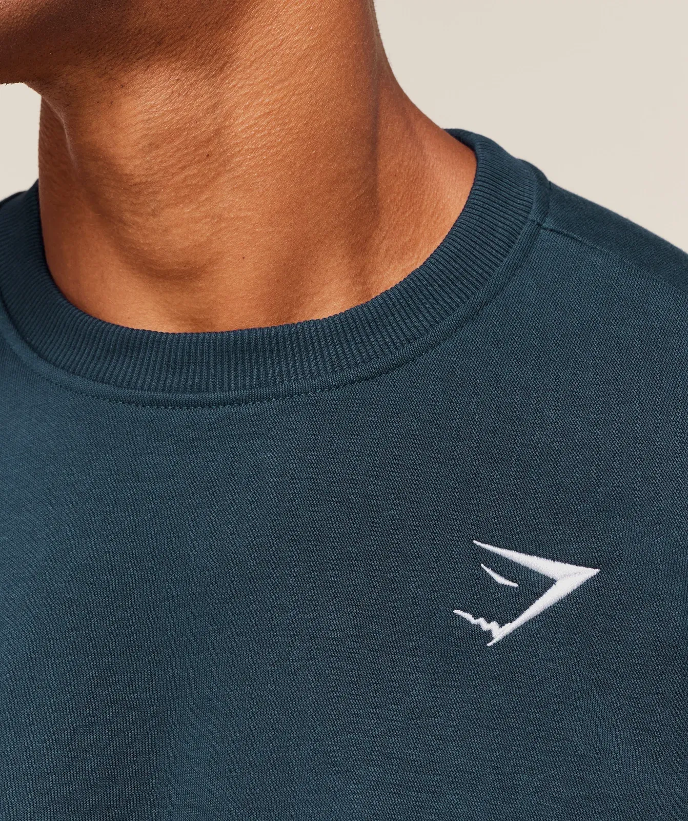 Gymshark Oversized Crest Crew Navy