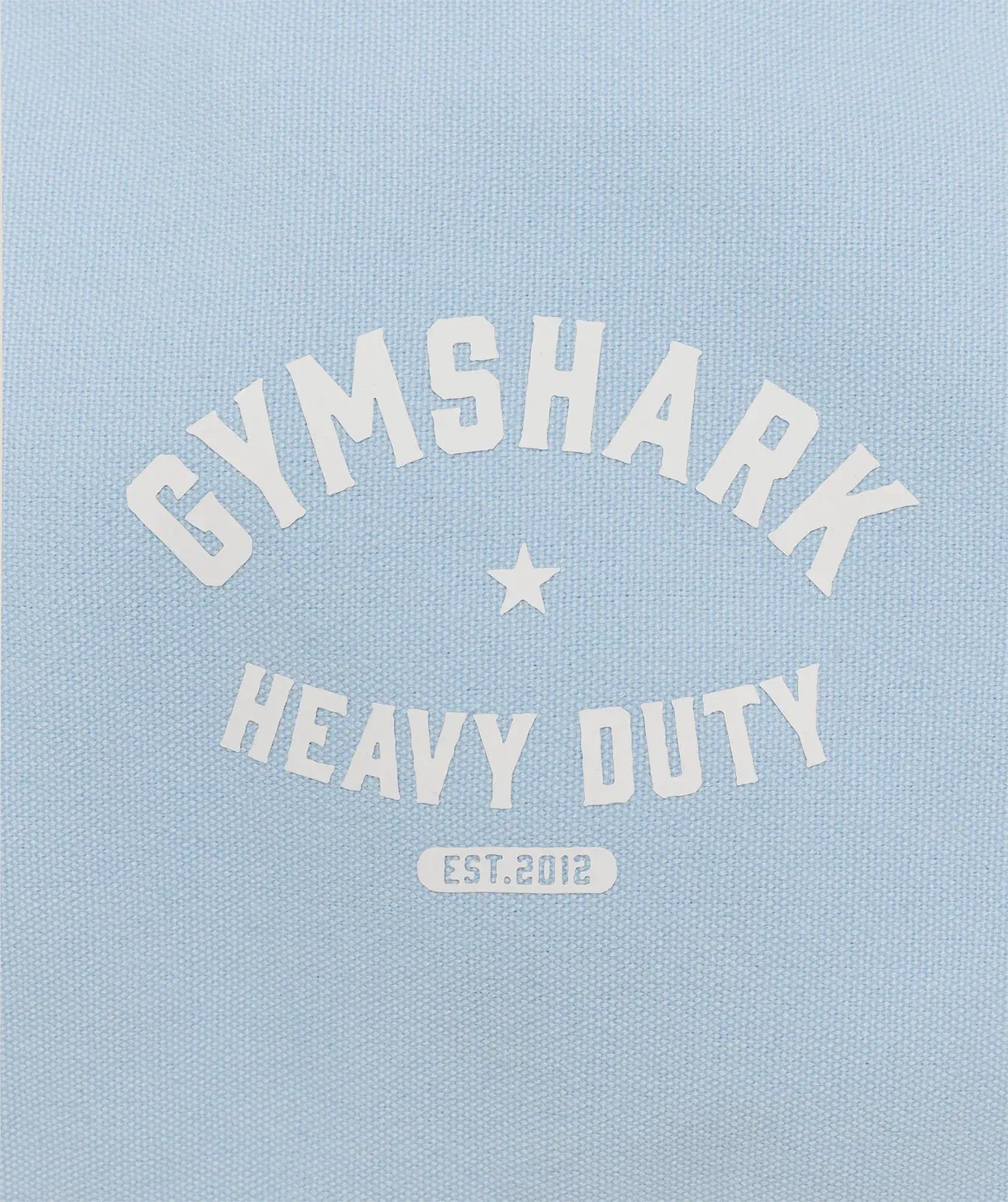 Women's Gymshark Logo Duffle Bag Chilled Blue