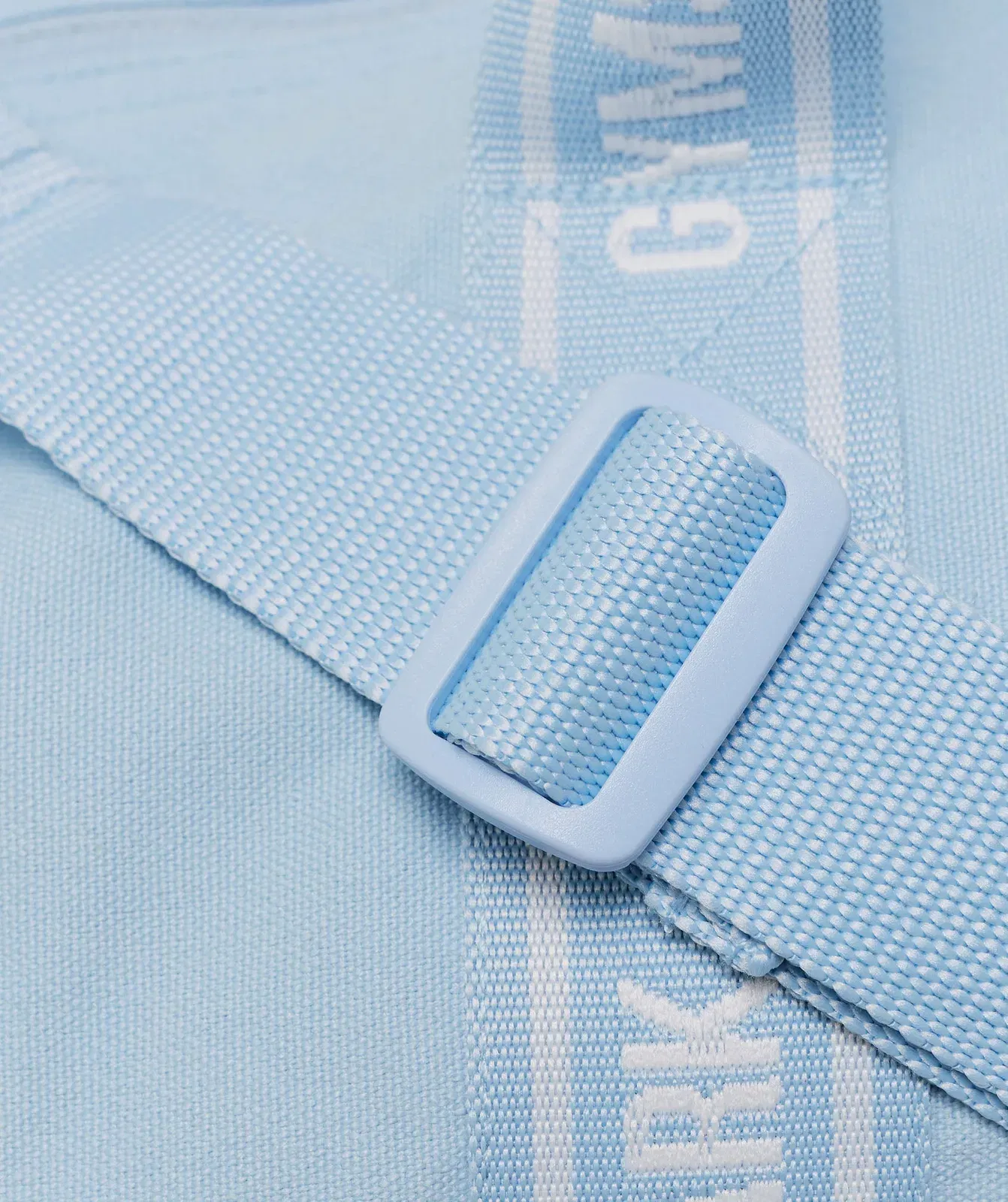 Women's Gymshark Logo Duffle Bag Chilled Blue