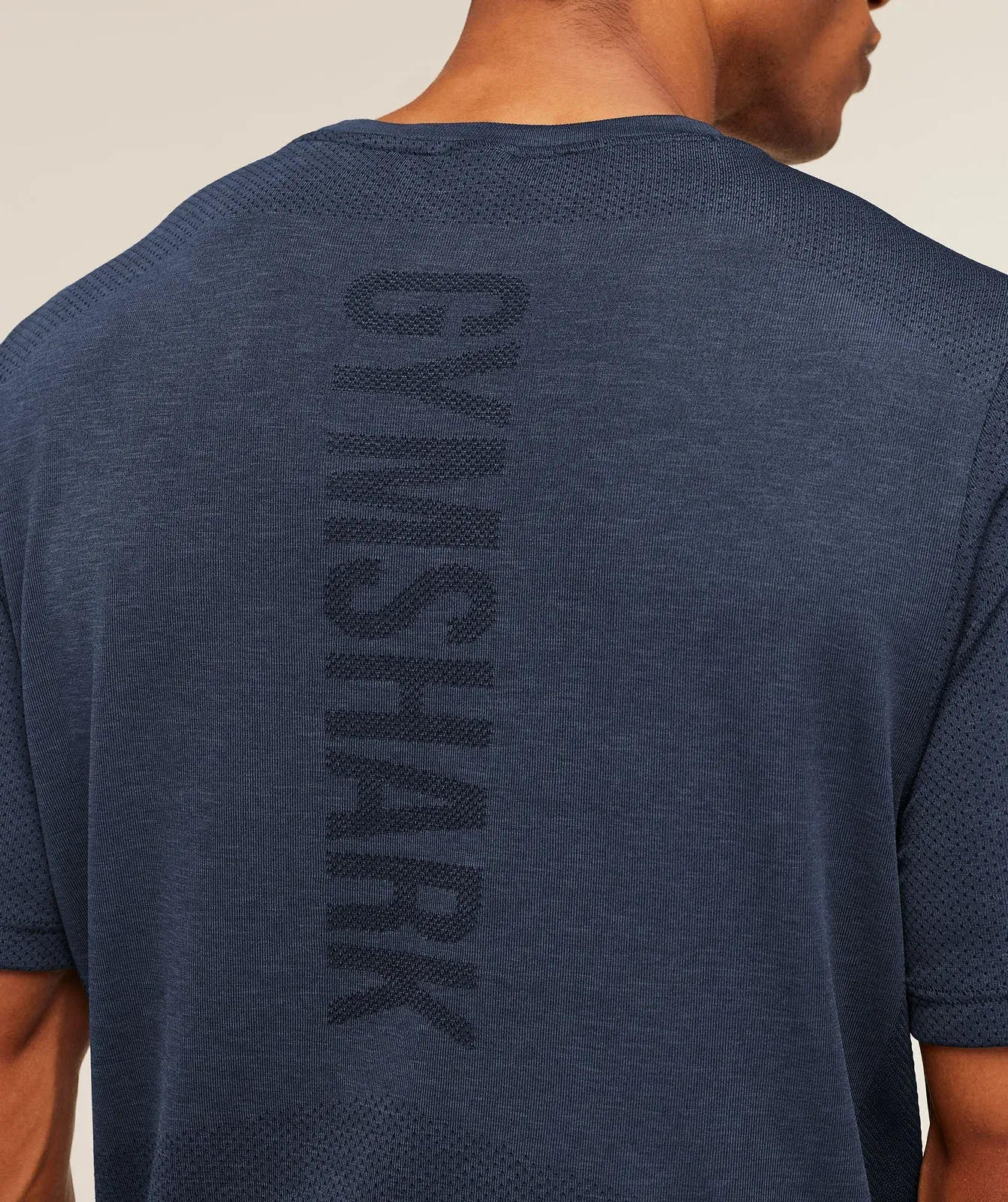 Gymshark Lightweight Seamless T-Shirt Heavy Blue