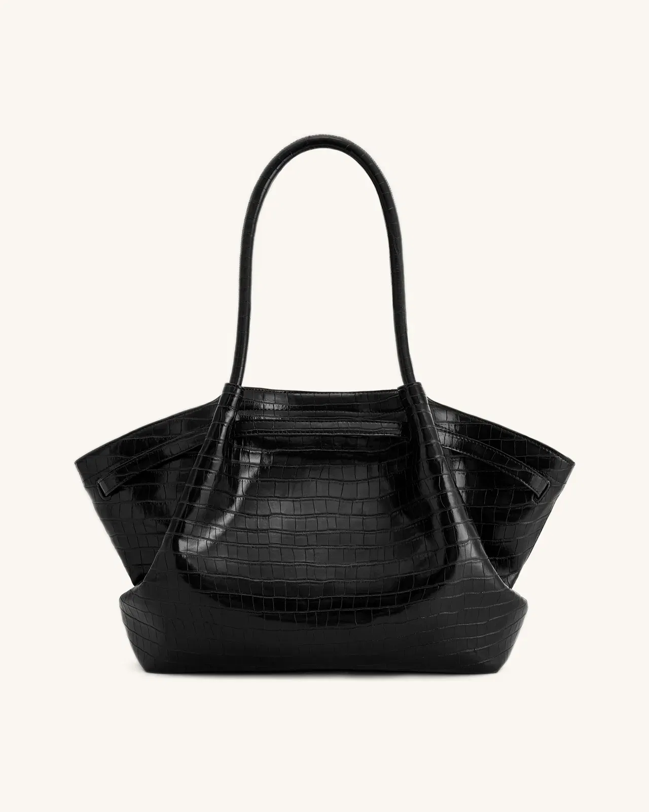 Jw Pei Hana Large Tote Bag Black Croc