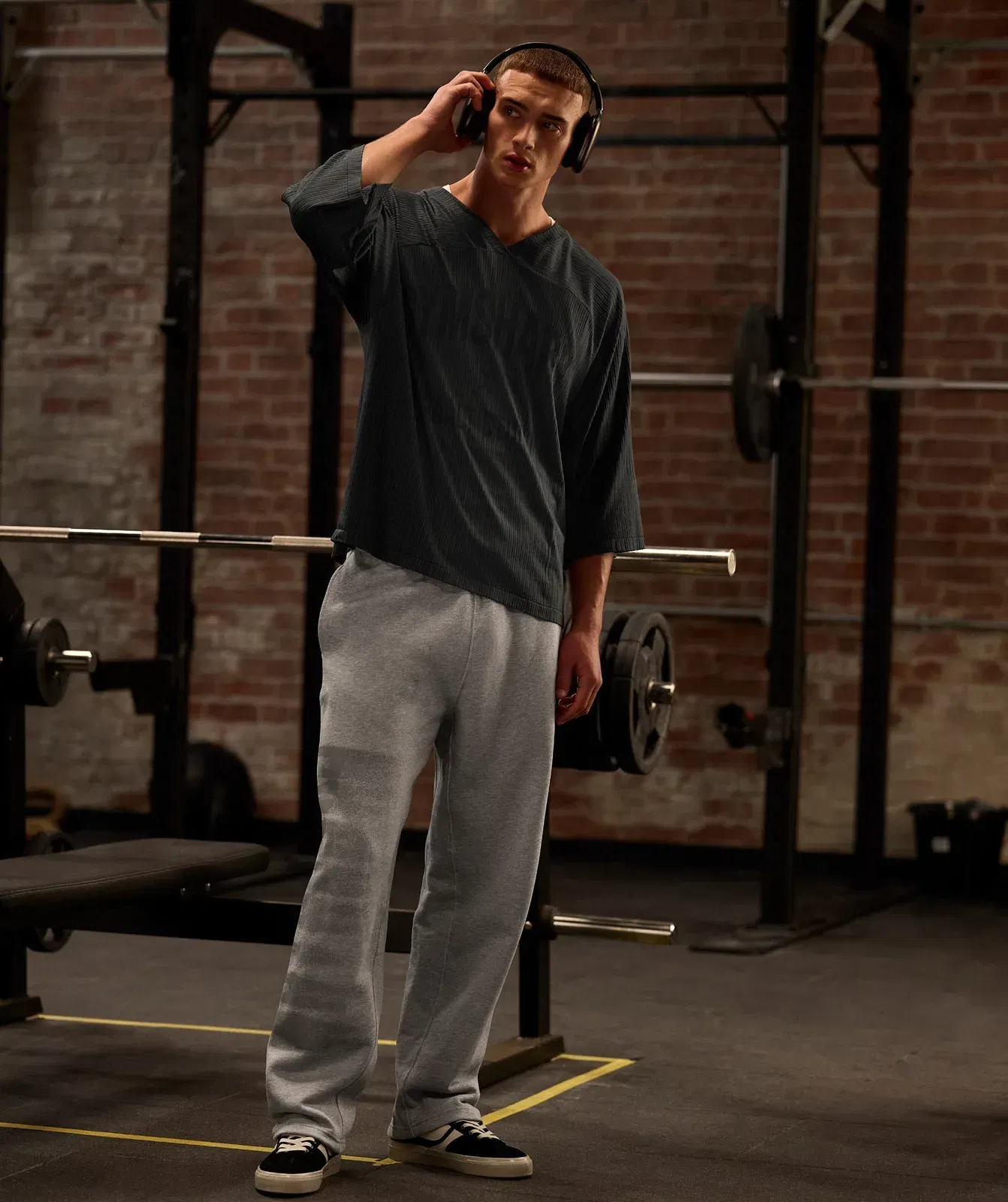 Gymshark Gymshark X Saalt Studios Seamless Jersey Gs Asphalt Grey