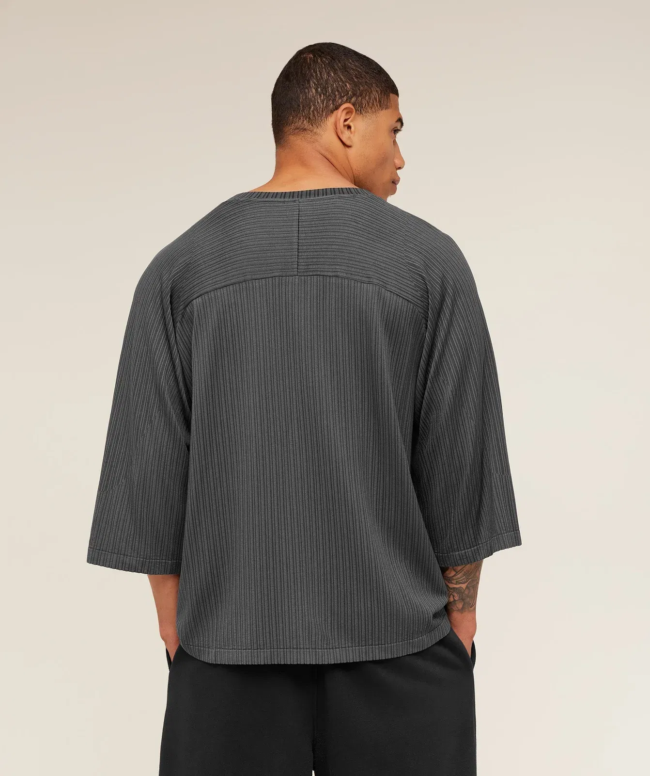 Gymshark Gymshark X Saalt Studios Seamless Jersey Gs Asphalt Grey