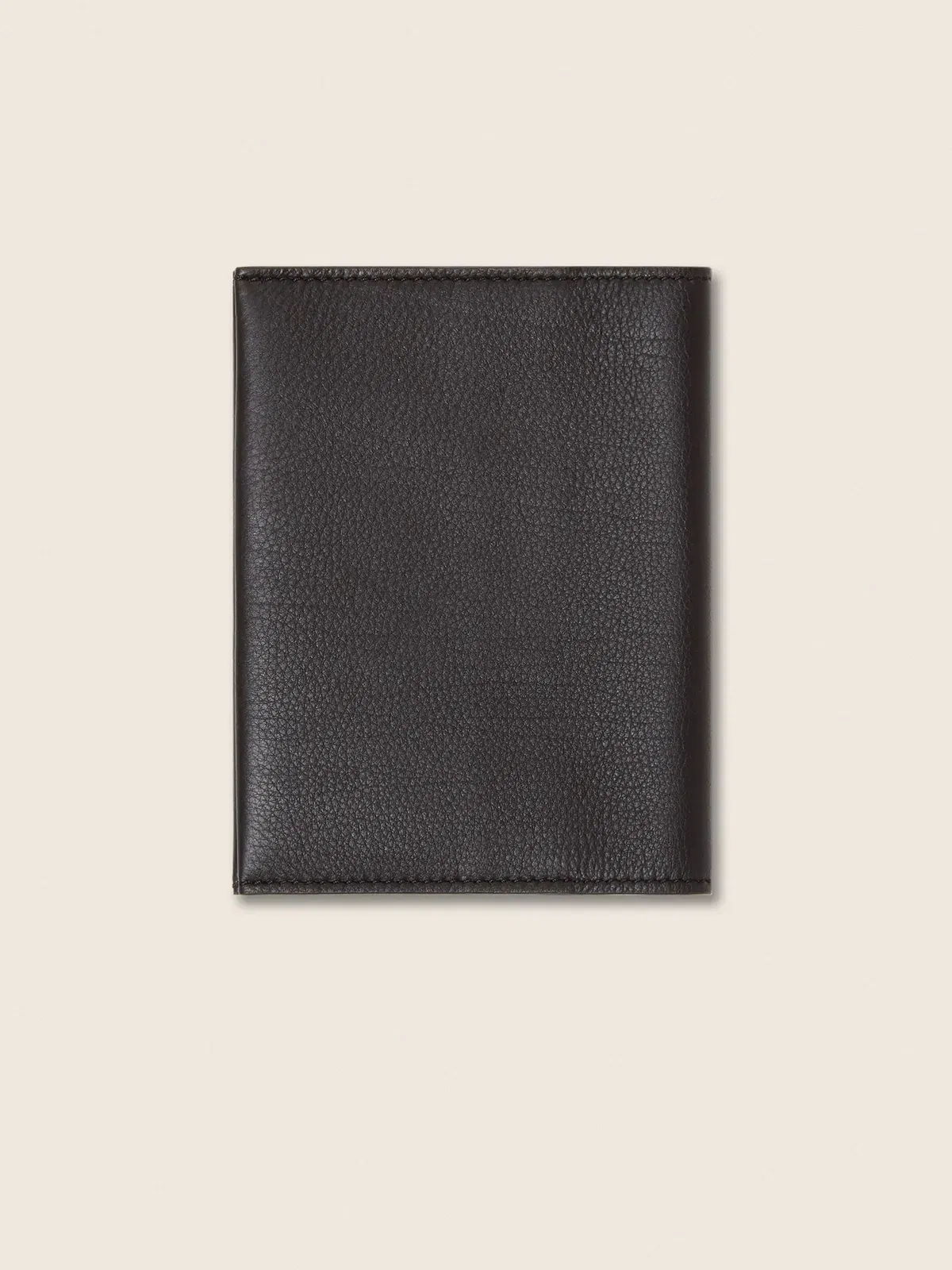 Zegna Dark Brown Secondskin Passport Case