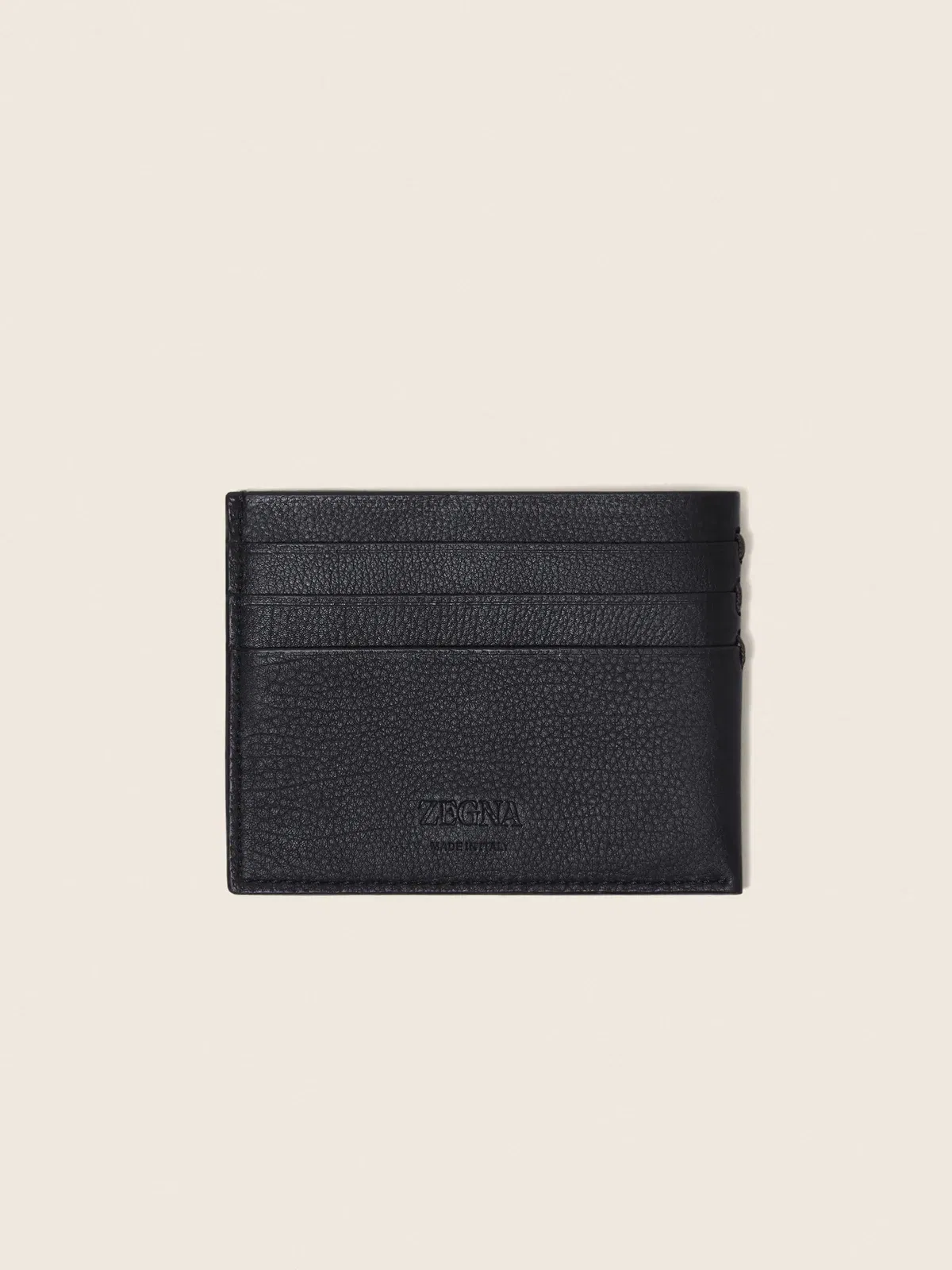 Zegna Dark Blue Secondskin Card Case