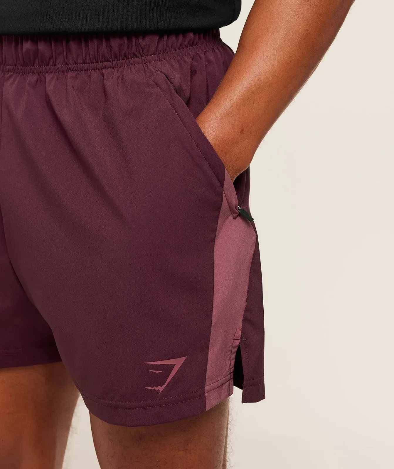 Gymshark Sport 5" Shorts Impact Burgundy