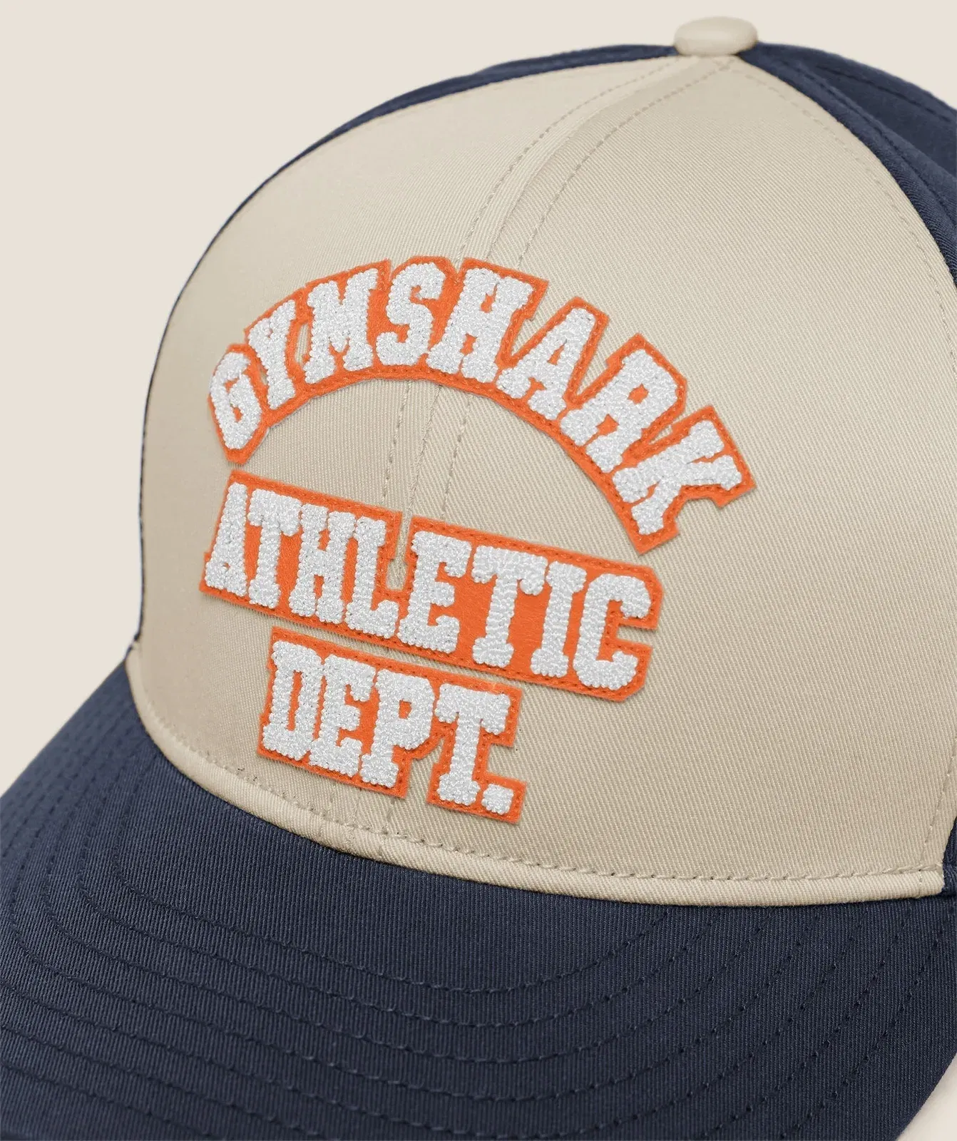 Women's Gymshark 6 Panel Collegiate Trucker Tinted White