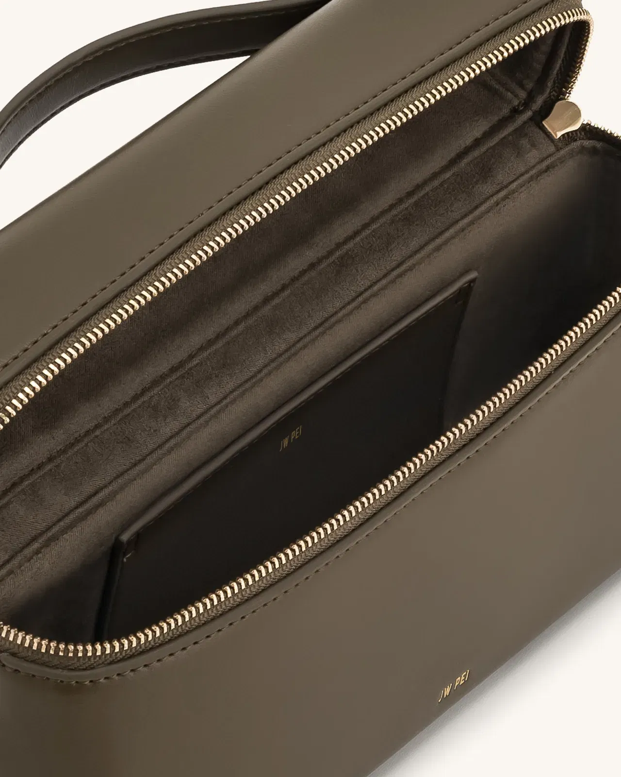 Jw Pei Thea Top Handle Bag Dark Olive