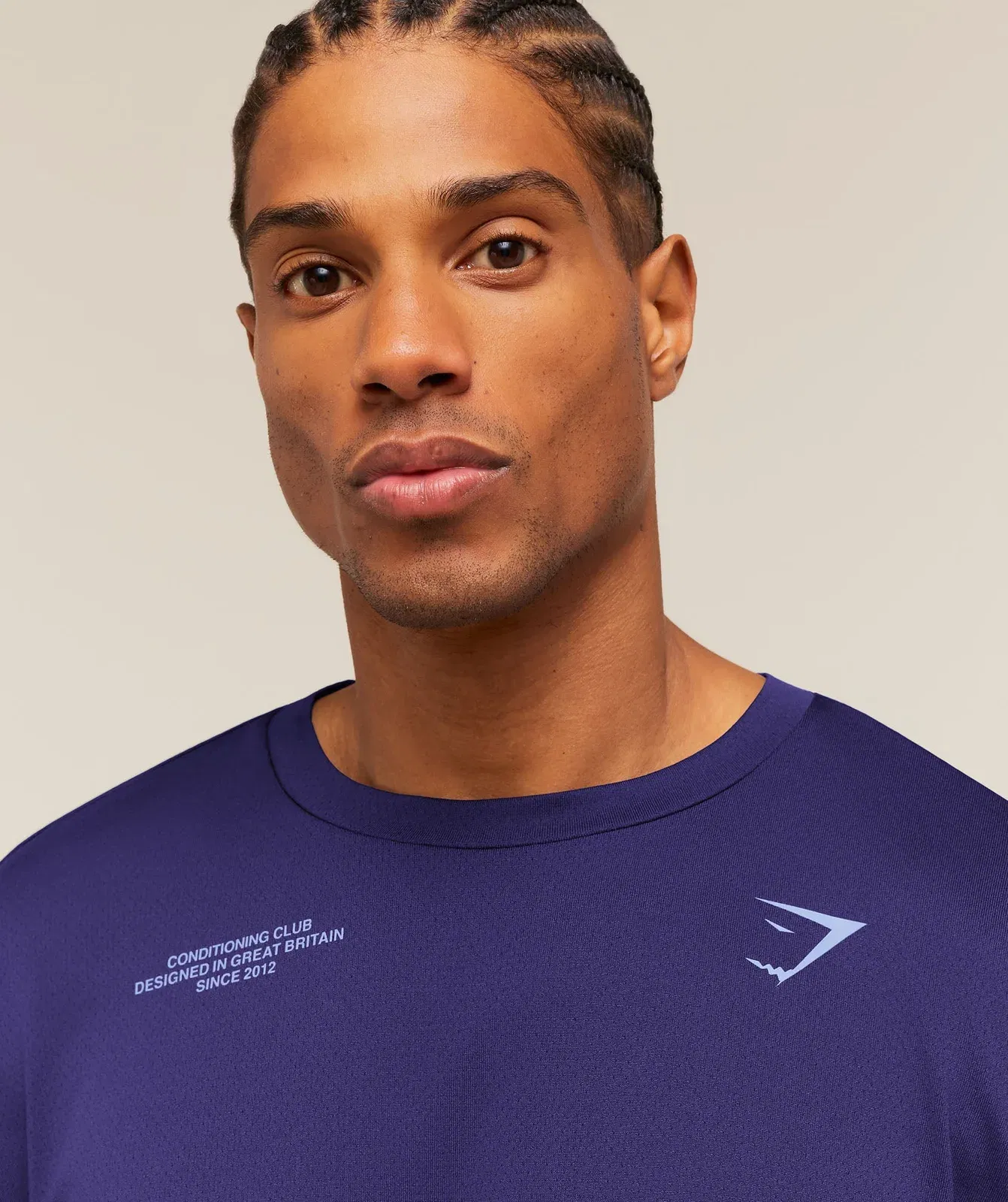 Gymshark Conditioning Club Oversized T-Shirt Indigo Purple