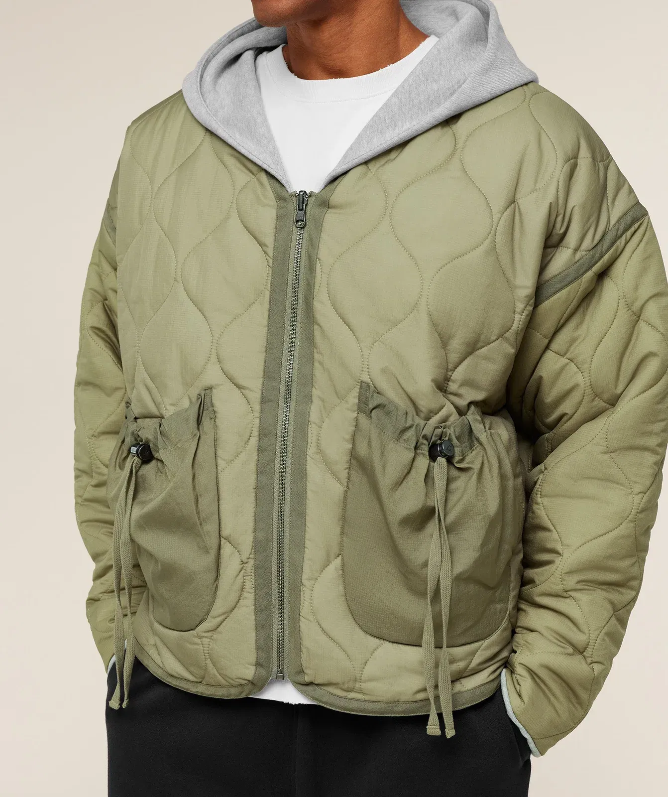 Gymshark Gymshark X Saalt Studios Jacket Gs Utility Green