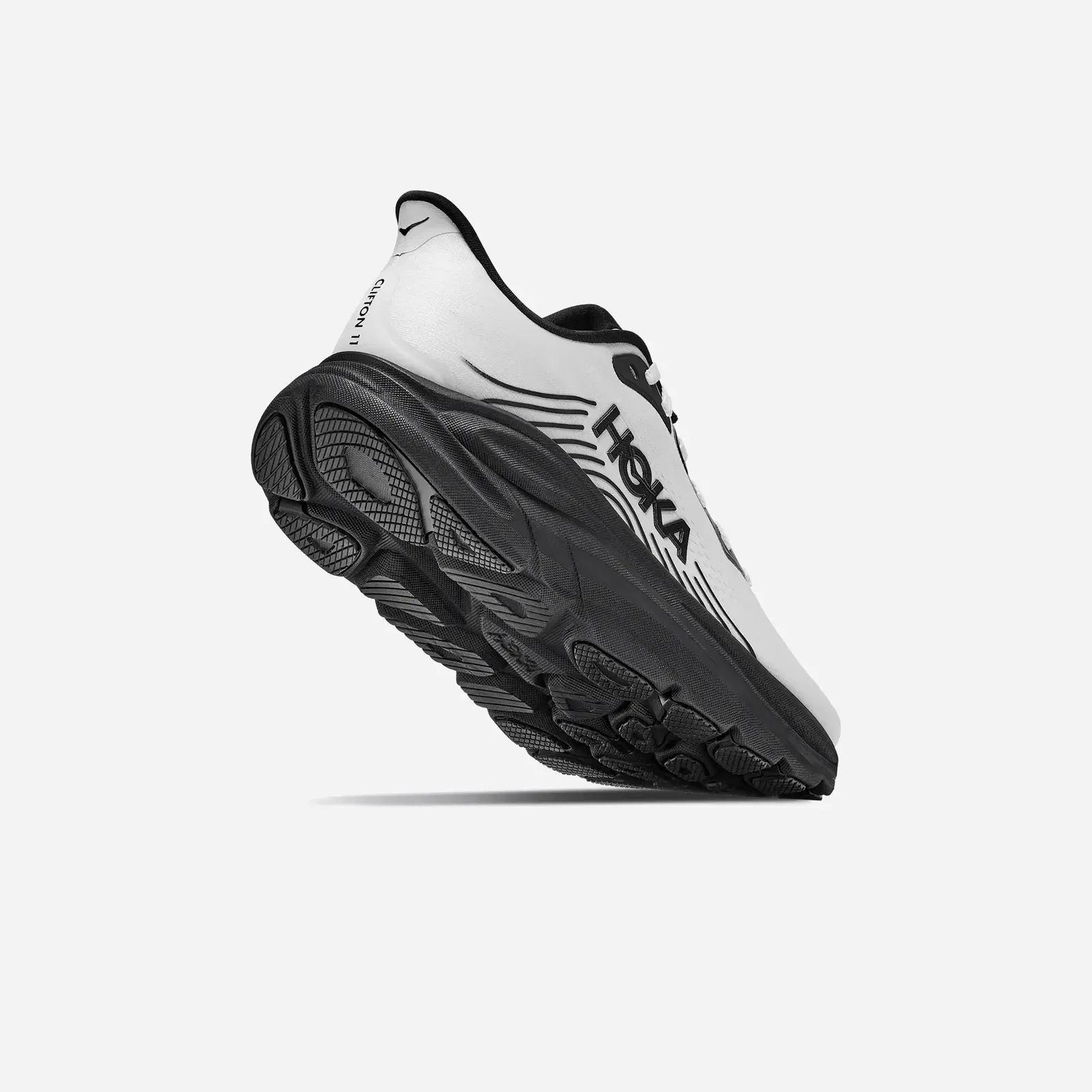 Hoka Clifton 11 White Black Regular