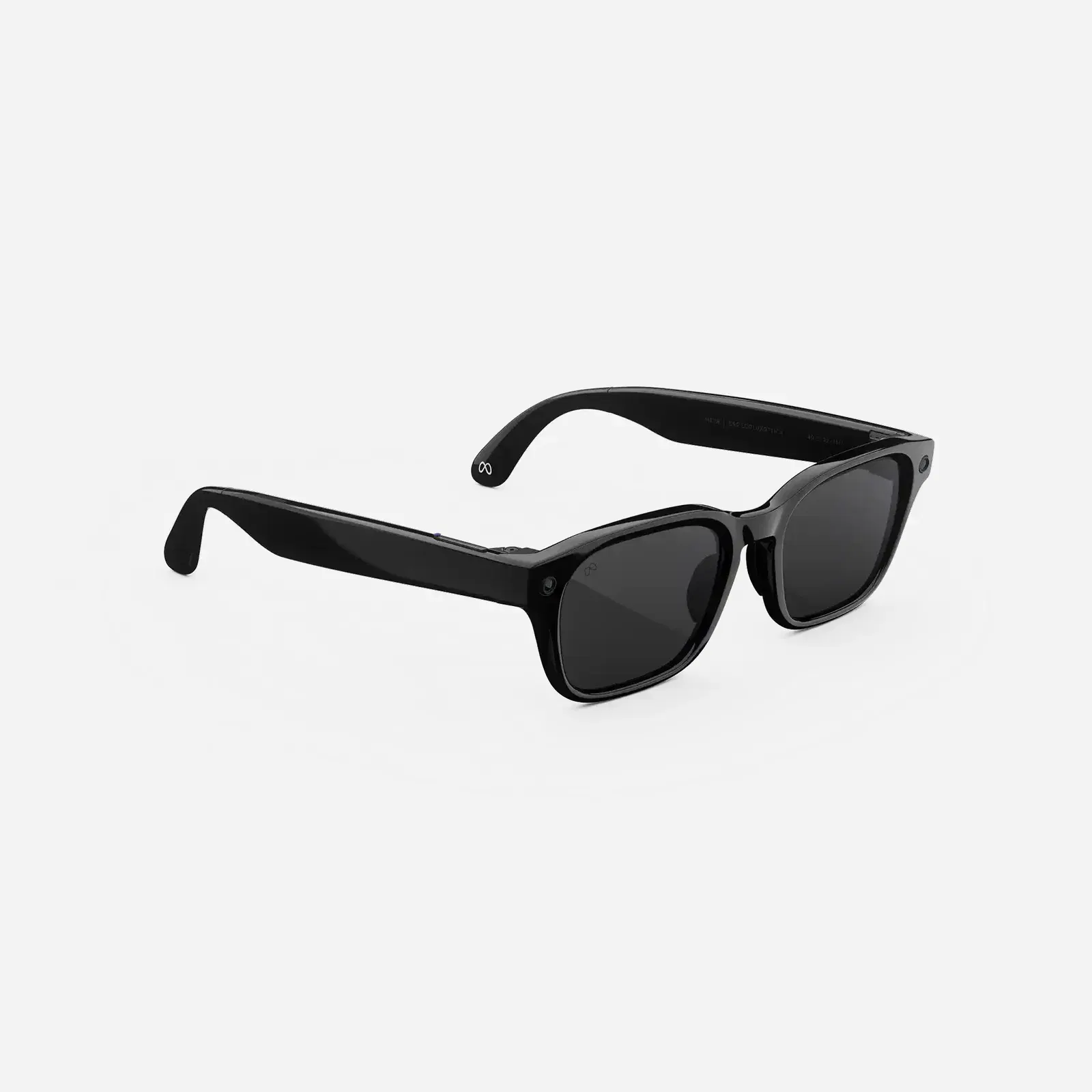 Meta AI Glasses Adventurer Classic Black Clear to Grey Transitions Lens