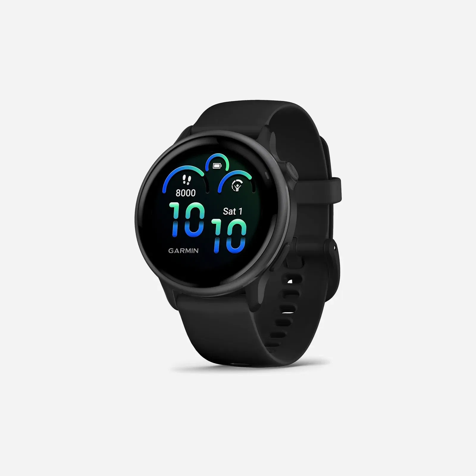 Garmin Vivoactive 6, Health and Fitness GPS Smartwatch, Amoled Display, Up to 11 Days of Battery, Slate with Black Band