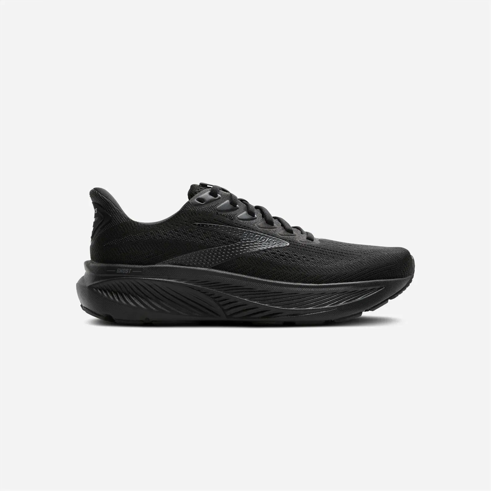 Brooks Ghost 17 Black Black Ebony