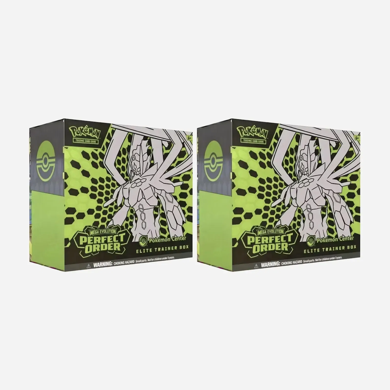 2026 Pokemon Mega Perfect Order Elite Trainer Box 2x Lot