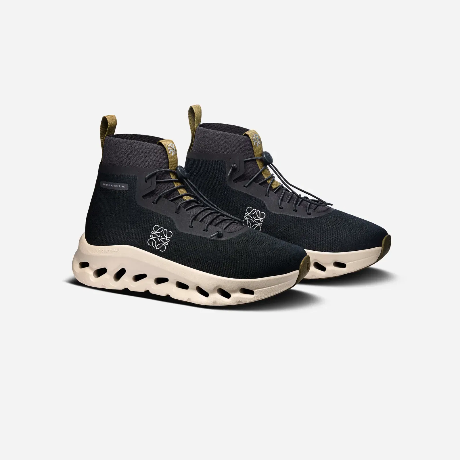 On Cloudtilt Hi Loewe Black Oatmeal Olive (Women'S)