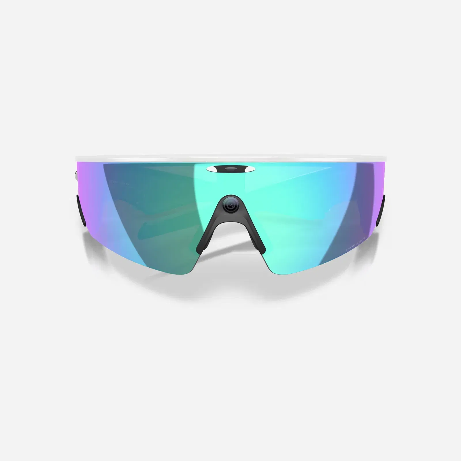Oakley Meta Vanguard Prizm Sapphire Lenses White Frame AI Glasses