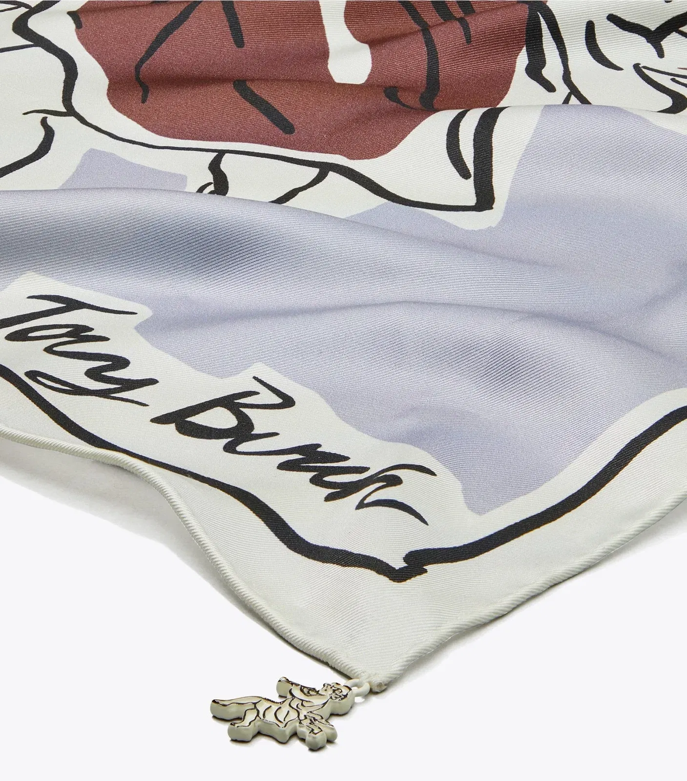 Cherubs Silk Square Scarf
