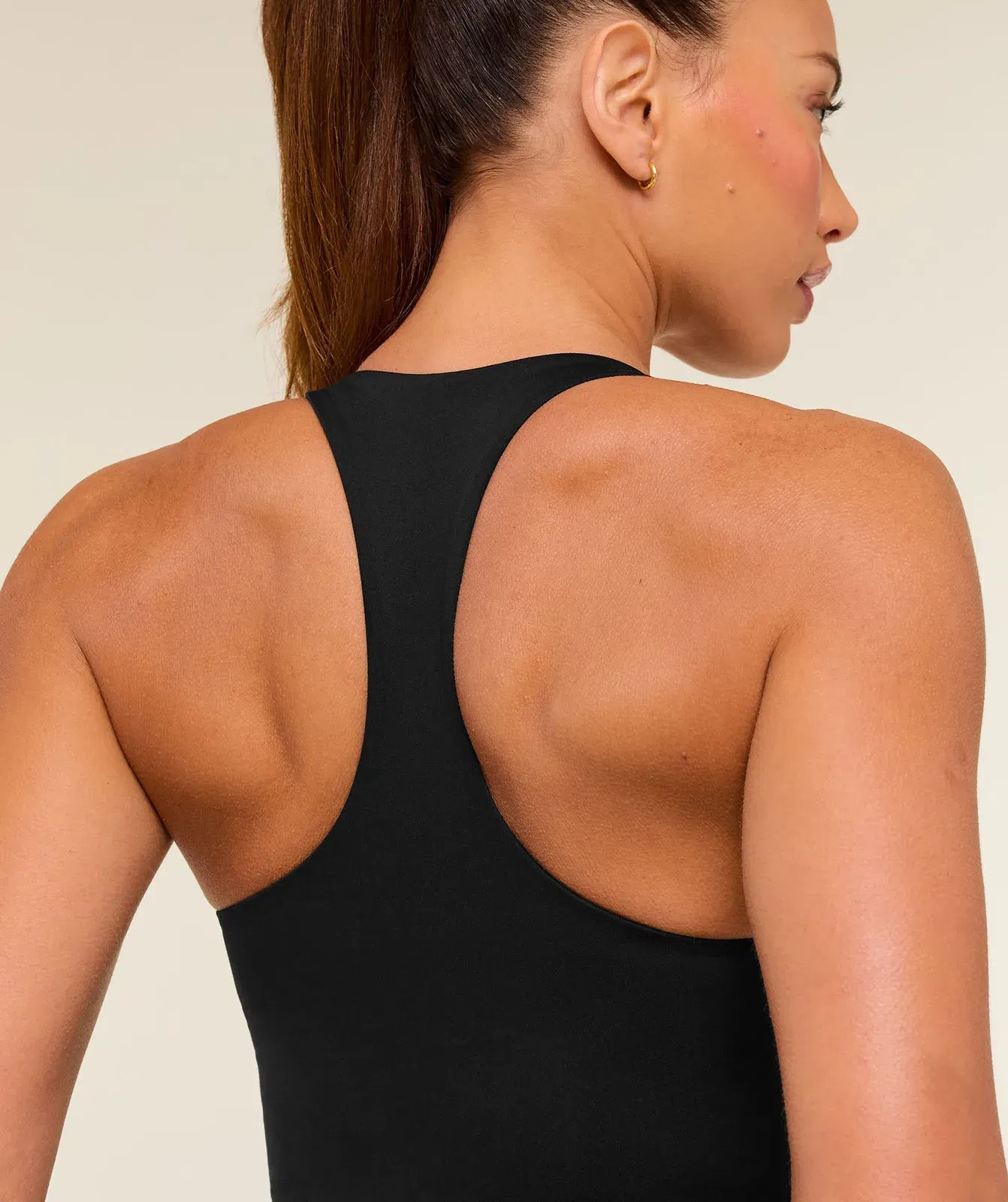 Gymshark Everyday Racer Back Tank with Shelf - Black