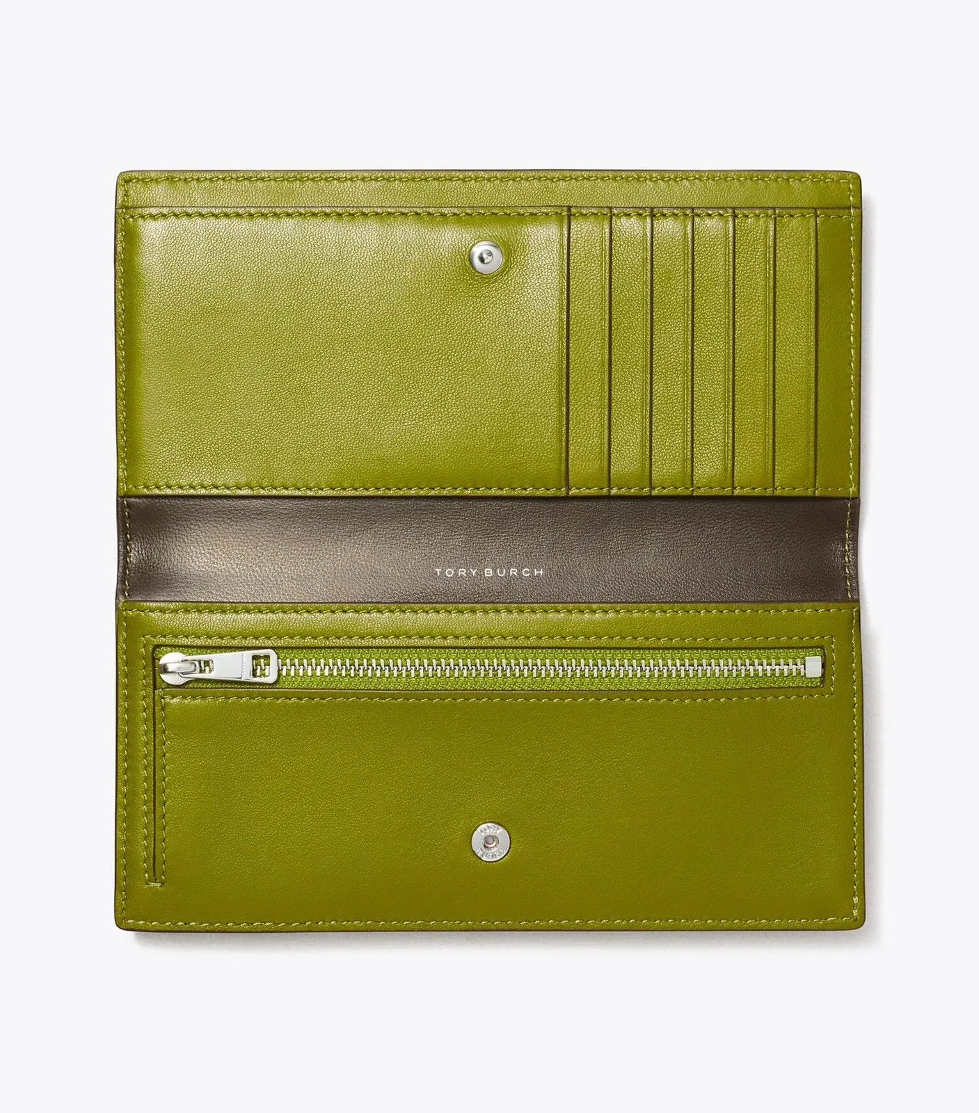T Pebbled Slim Wallet