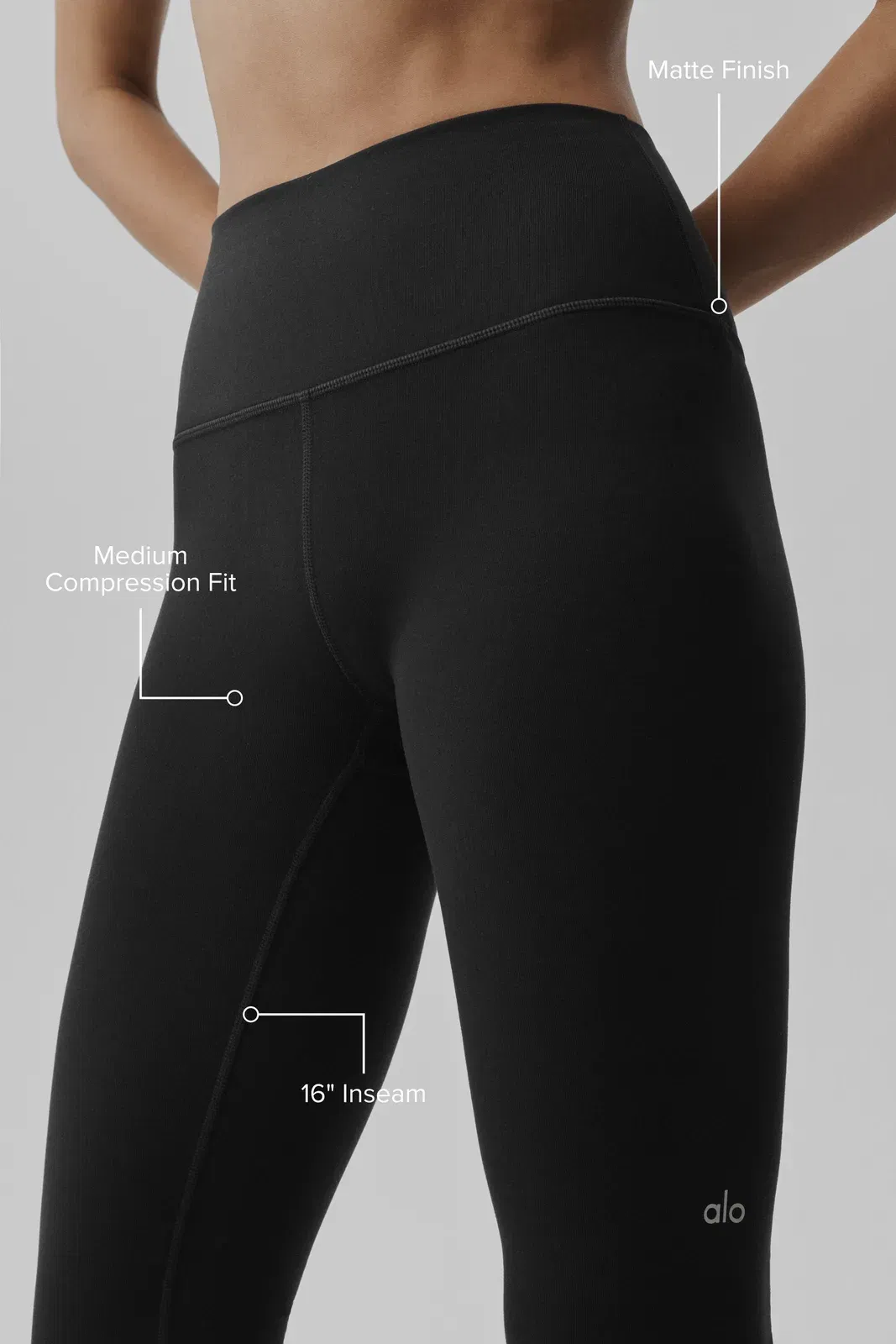 16" High-Waist Airbrush Capri