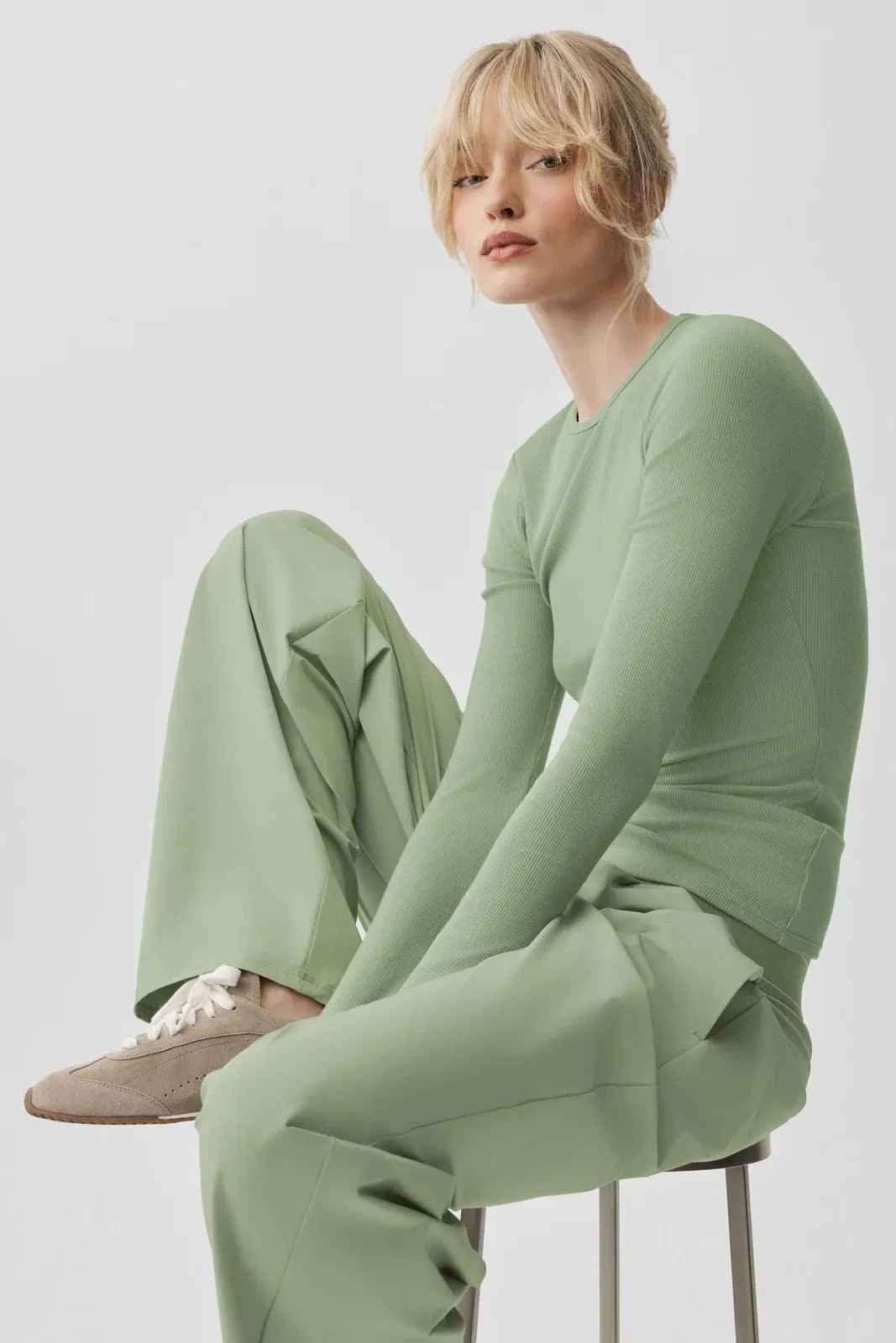 Ribbed Modal Long Sleeve