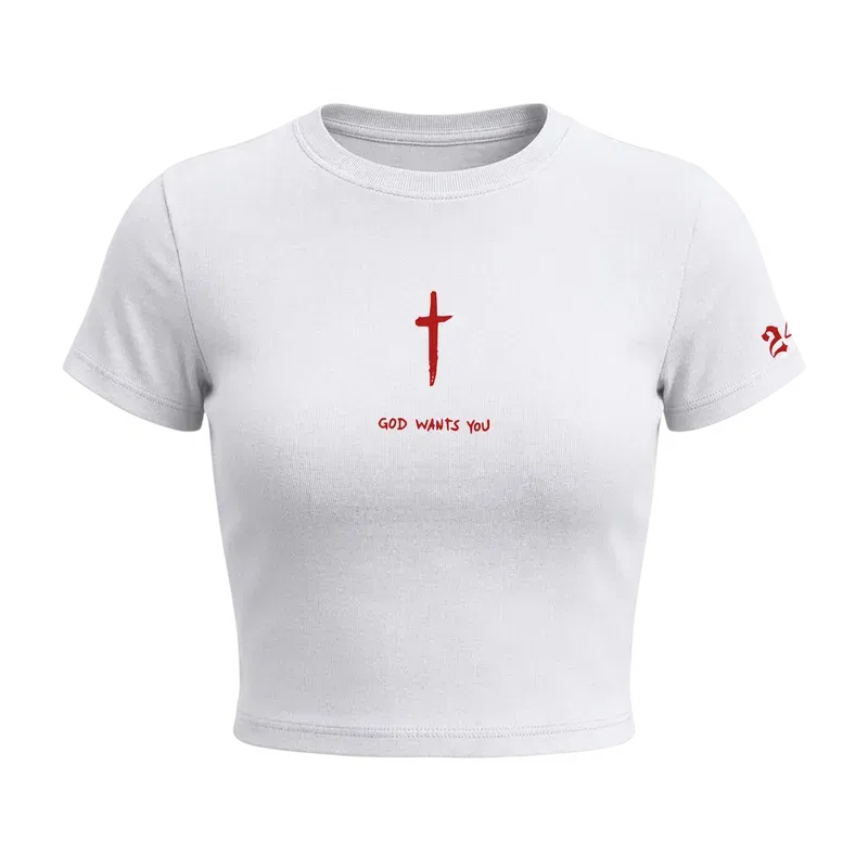 Kanye - Yeezus Baby Tee in White