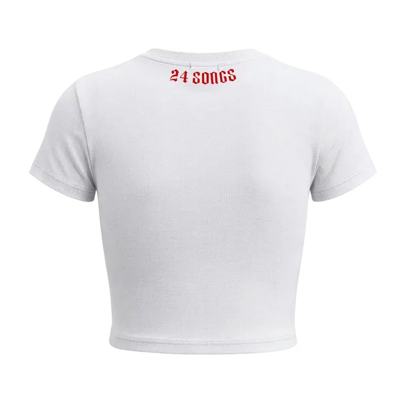 Kanye West - I Made That B_tch Famous Baby Tee in White