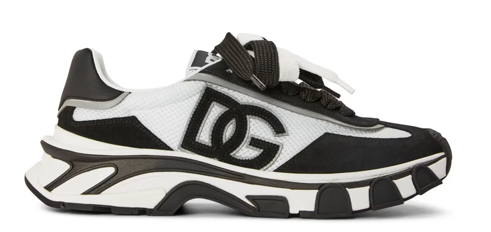Dolce and Gabbana DG Frami Mesh Runner Sn61 White/Black
