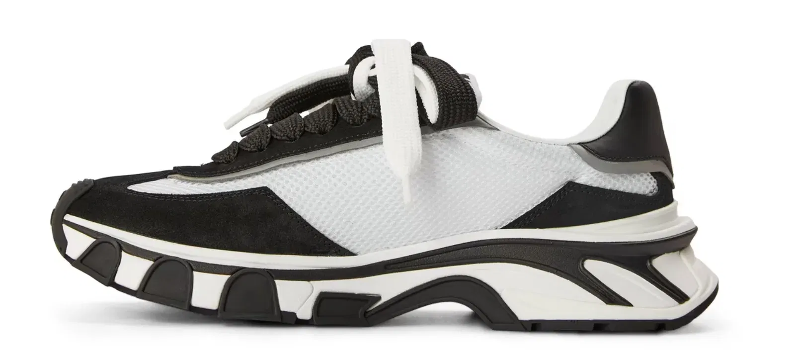 Dolce and Gabbana DG Frami Mesh Runner Sn61 White/Black