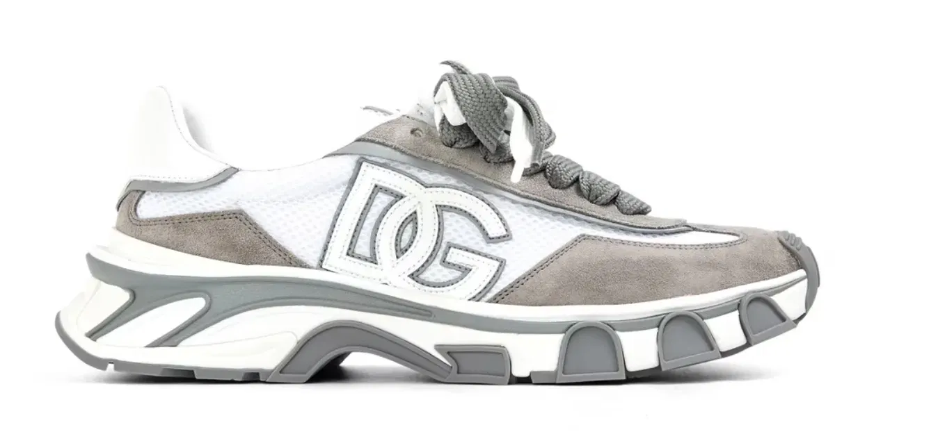 Dolce and Gabbana DG Frami Mesh Runner Sn61 White/Grey