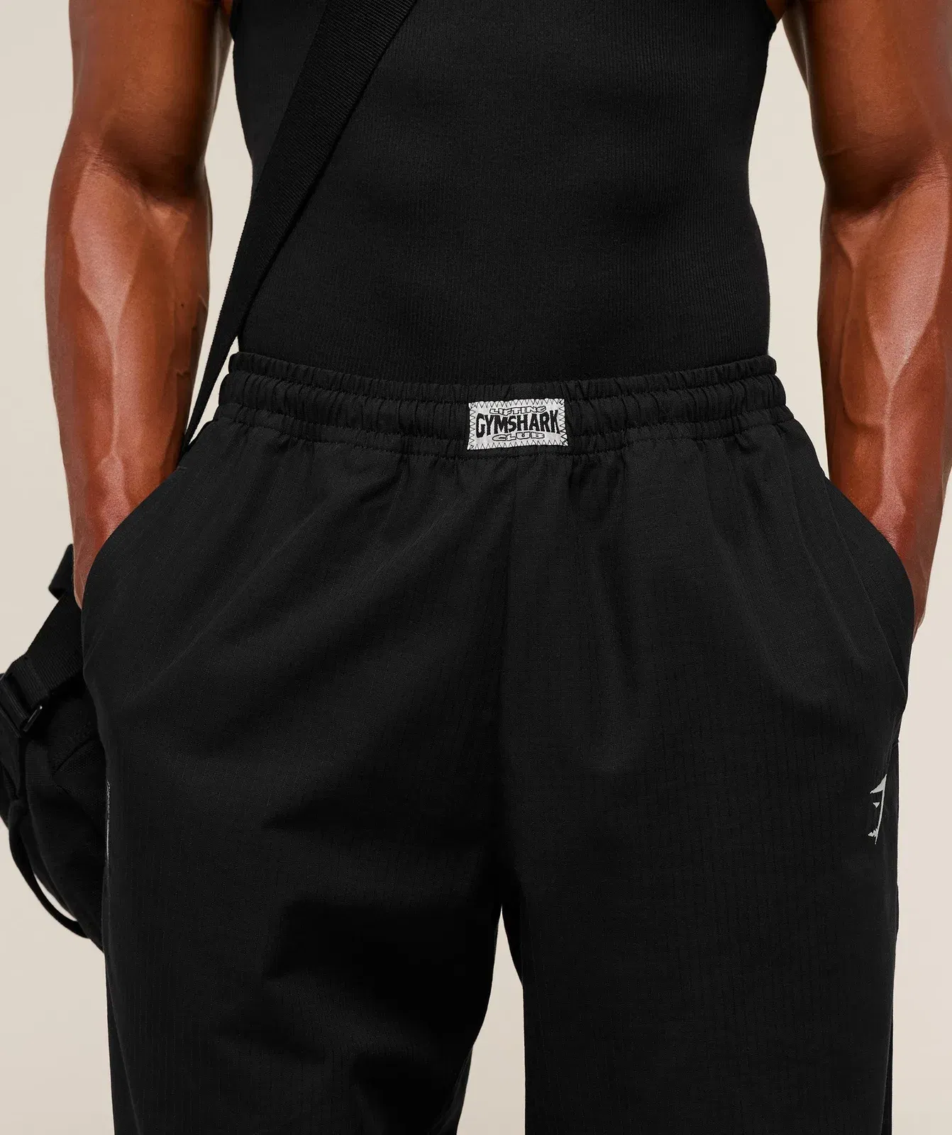 Gymshark Straight Leg Pumper Pants - Black