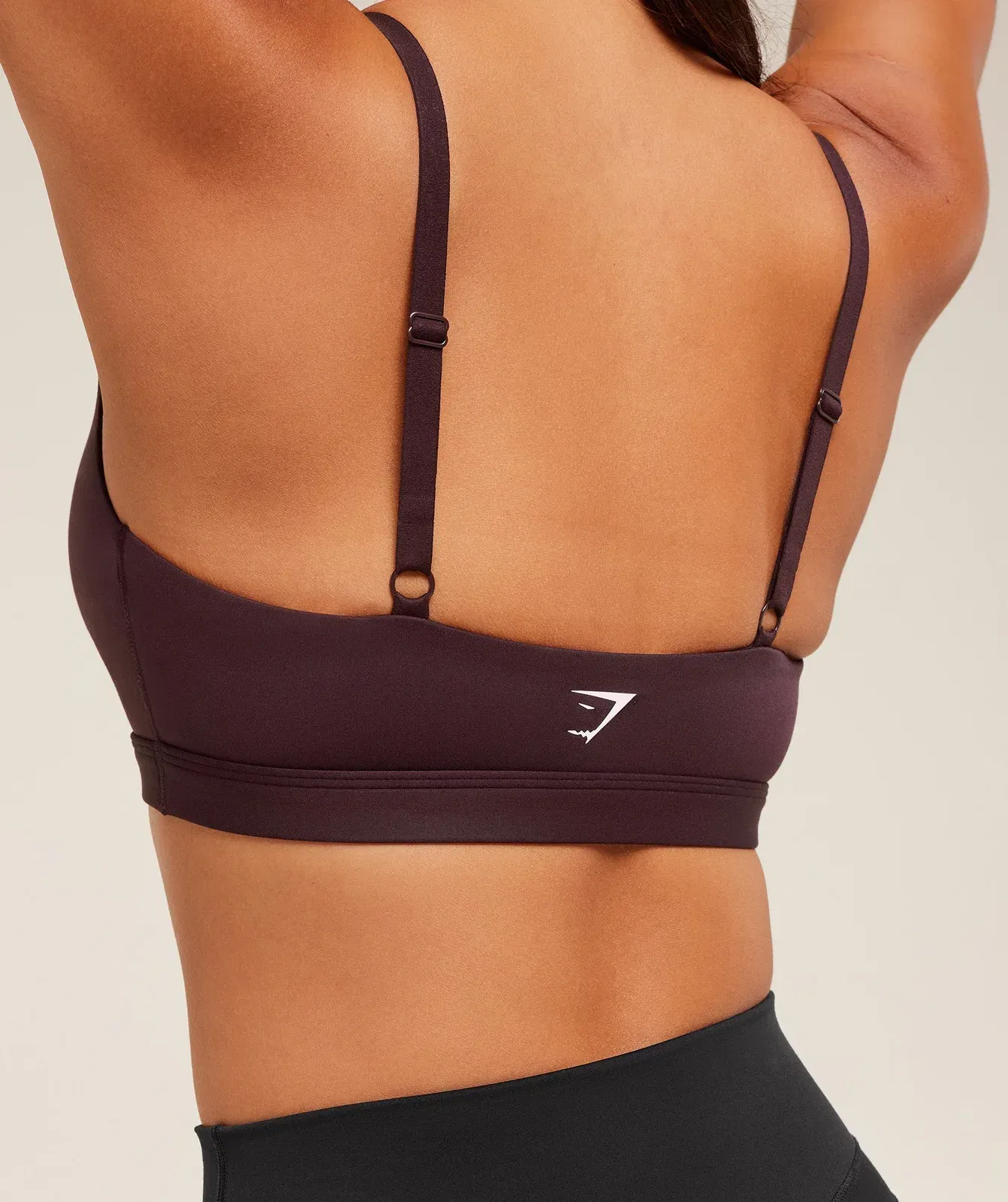 Gymshark Balcony Peekaboo Sports Bra - Cherry Purple