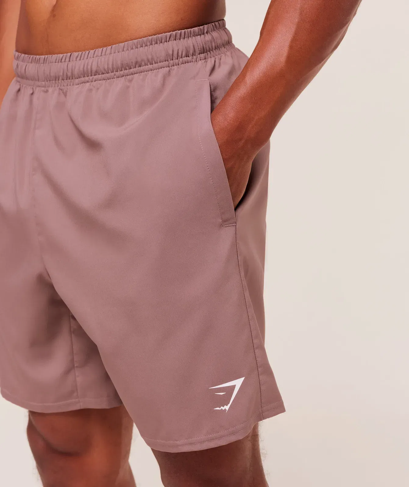 Gymshark Arrival 7" Shorts - Chestnut Pink