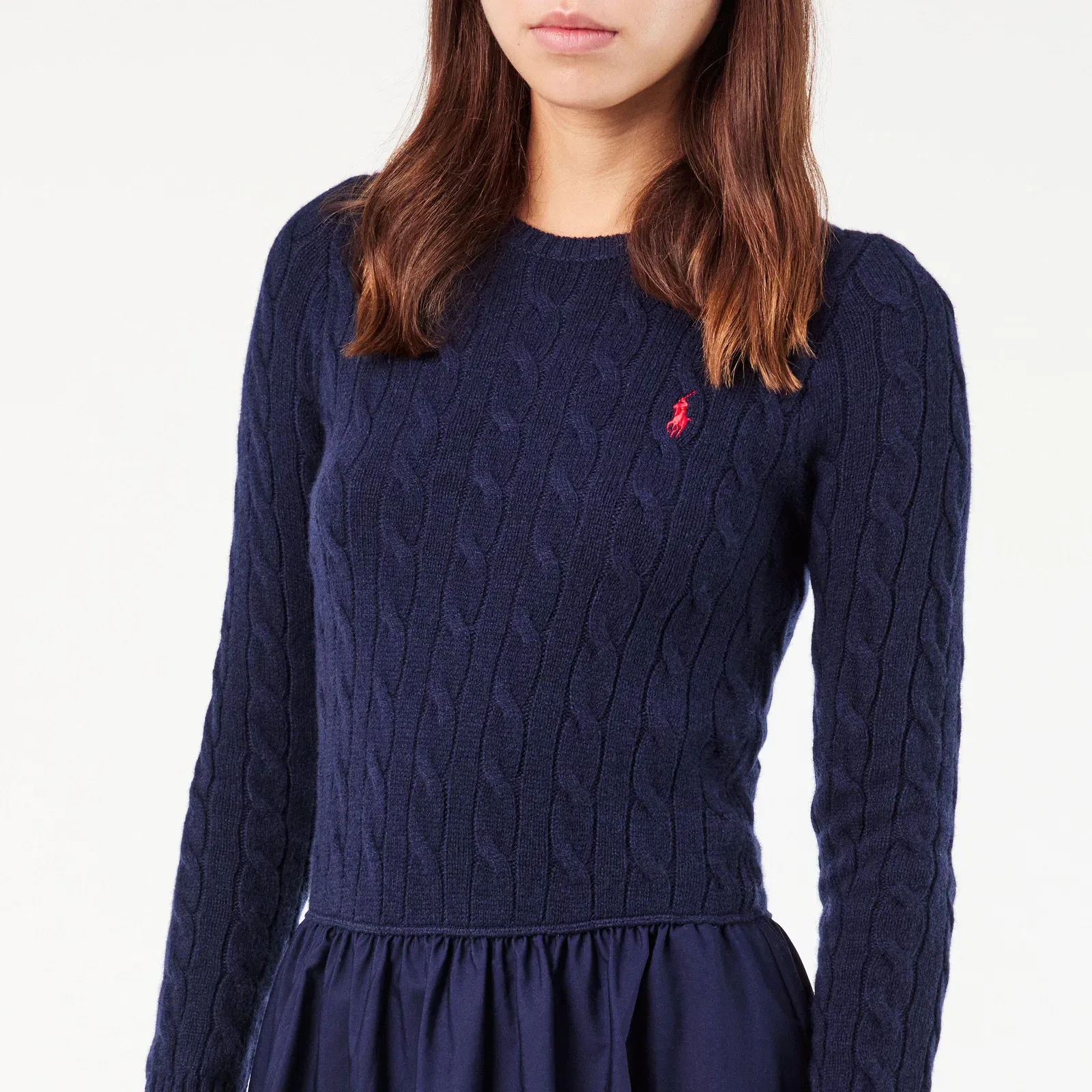 Women's Cable A-Line Dress