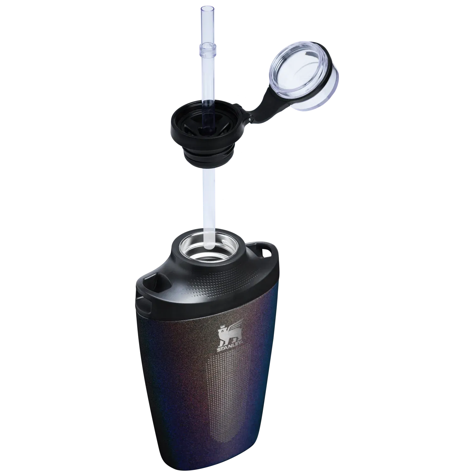 The Midnight Glitz Stanley Cross Bottle