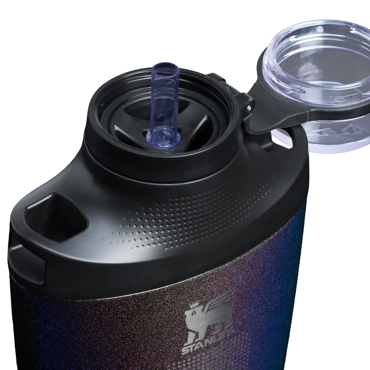 The Midnight Glitz Stanley Cross Bottle