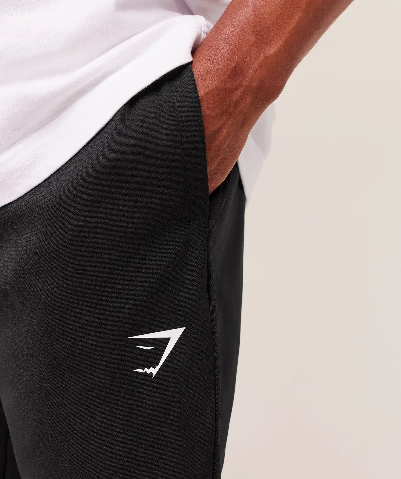 Gymshark Arrival Knit Block Joggers - Black
