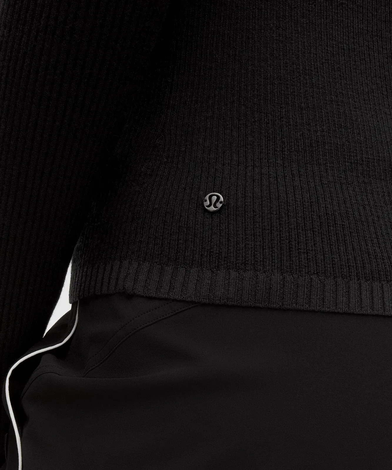 Ribbed Merino-Blend Turtleneck Sweater