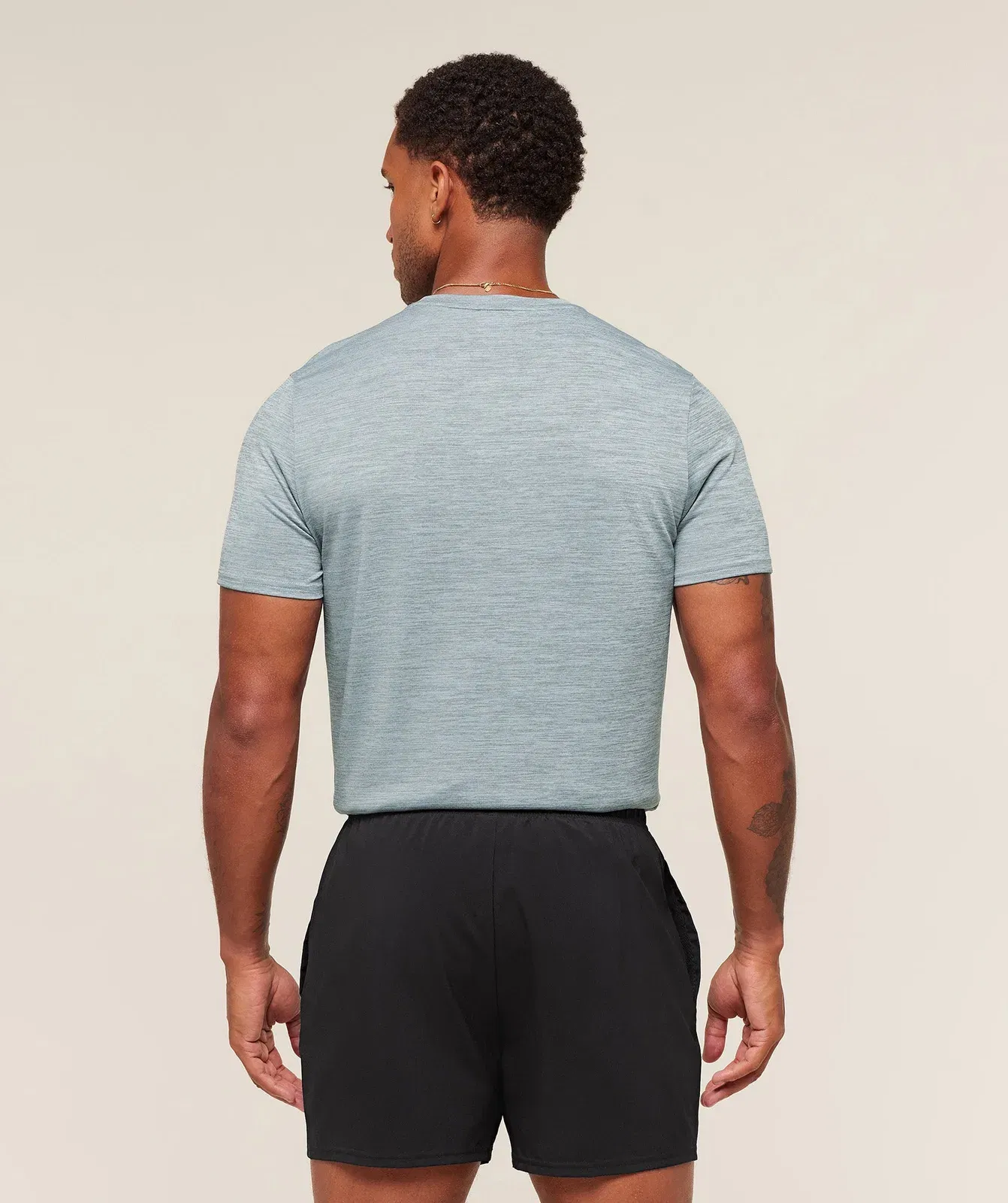Gymshark Arrival T-Shirt - Smoke Blue/Denim Grey