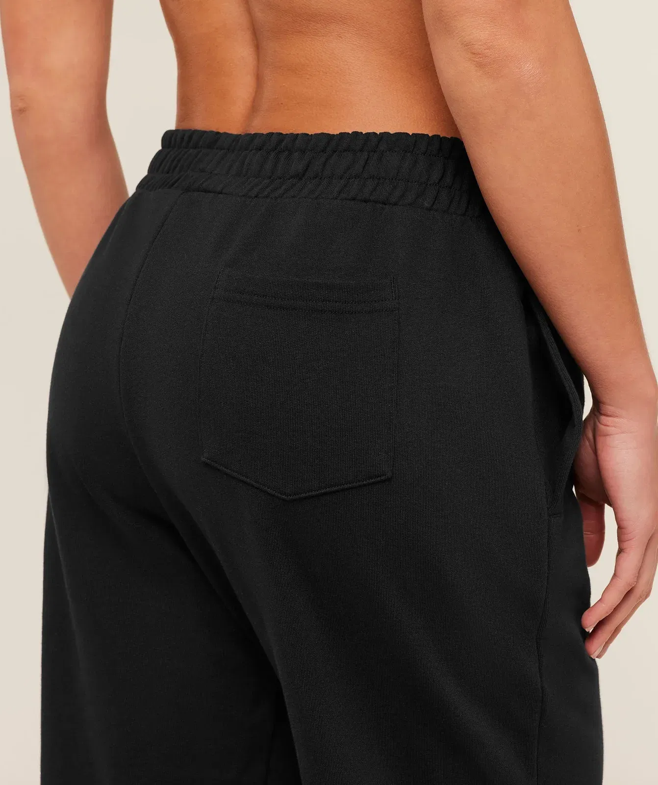 Gymshark Collegiate Graphic Joggers - Black