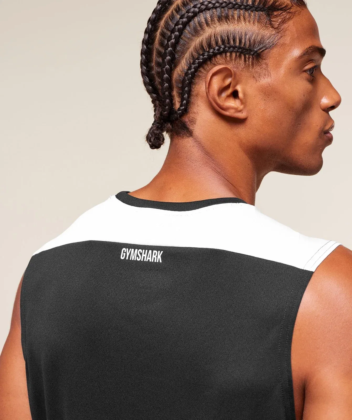 Gymshark Arrival Block Tank - Black